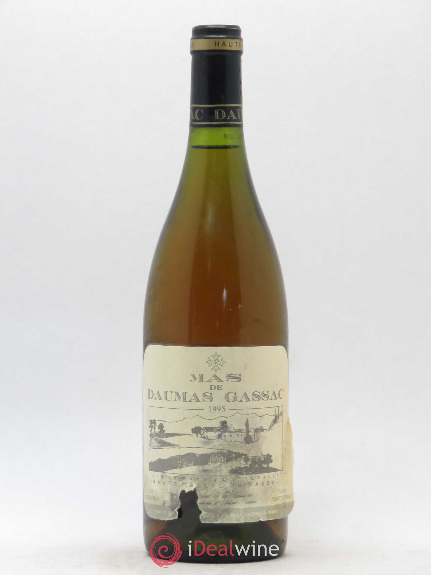 Saint-Guilhem-le-Désert - Cité d'Aniane Mas Daumas Gassac Famille Guibert de La Vaissière 1995 - Lot de 1 bouteille - 0