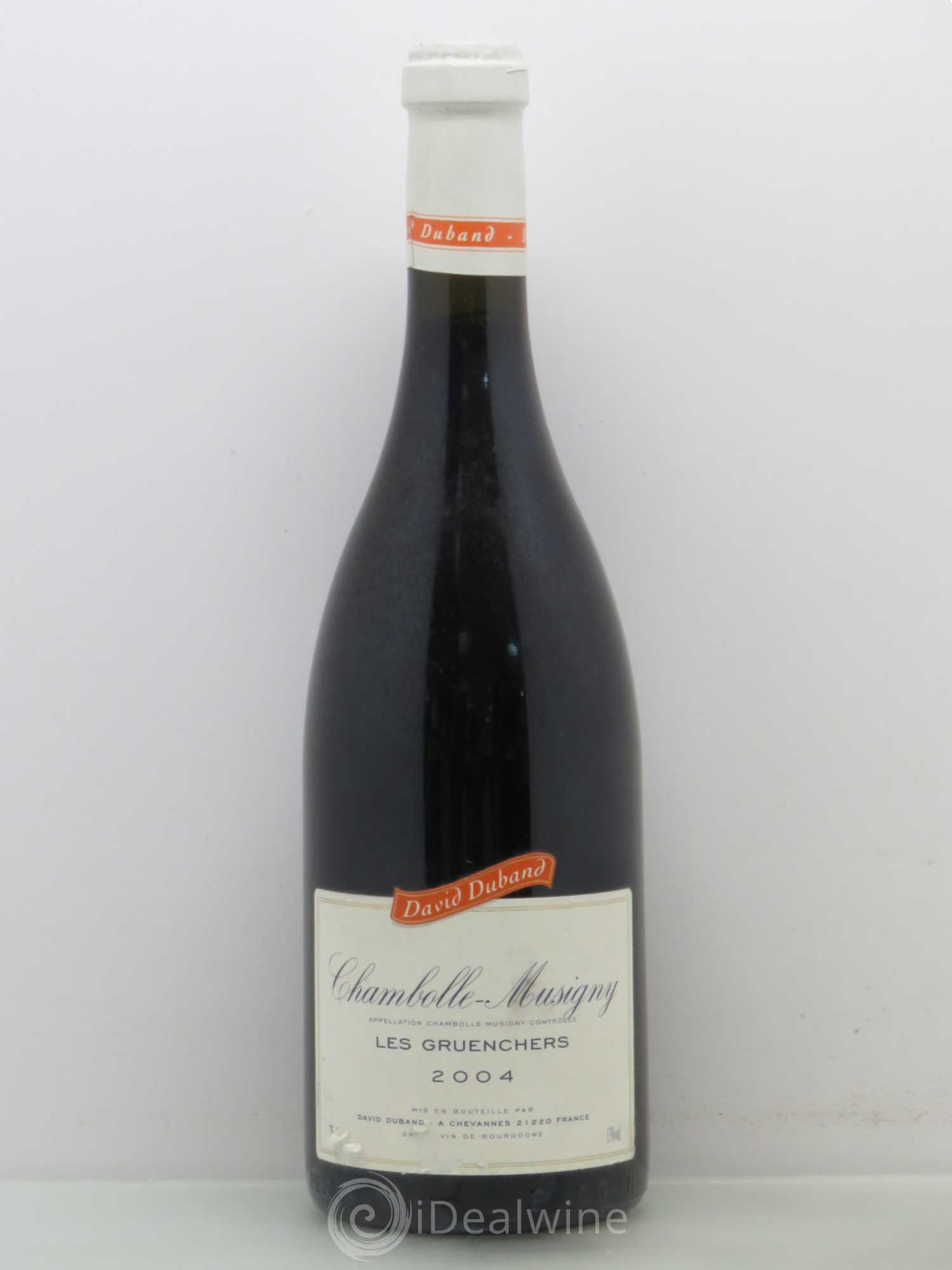 Chambolle-Musigny 1er Cru Gruenchers David Duband 2004 - Posten von 1 Flasche - 0