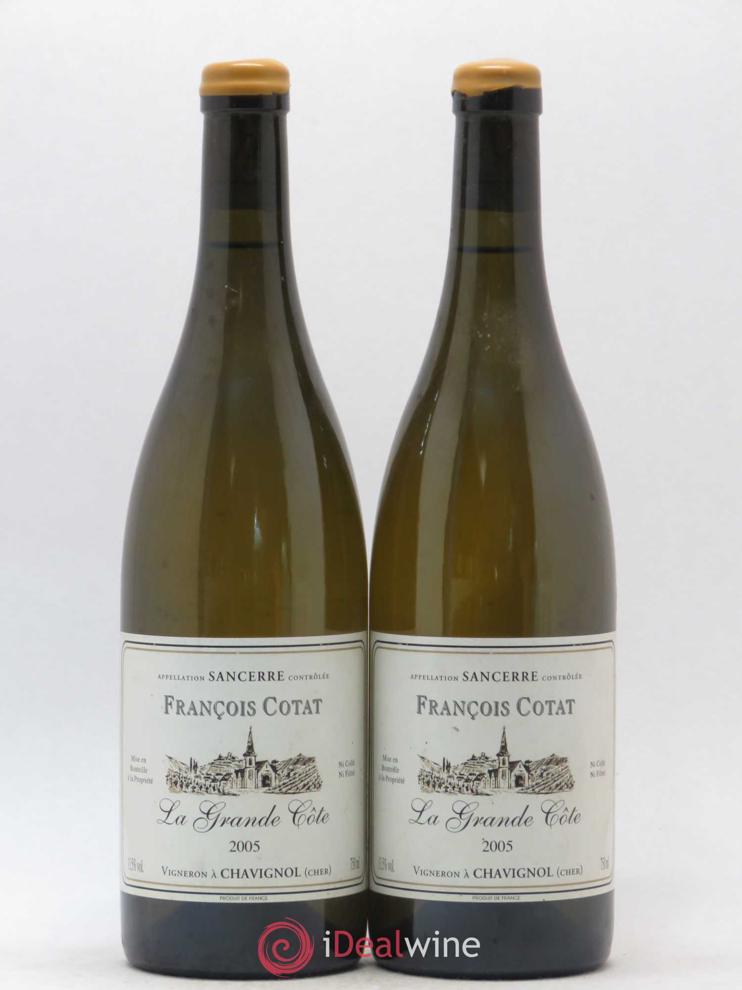 Sancerre La Grande Côte François Cotat 2005 - Lot de 2 bouteilles - 0