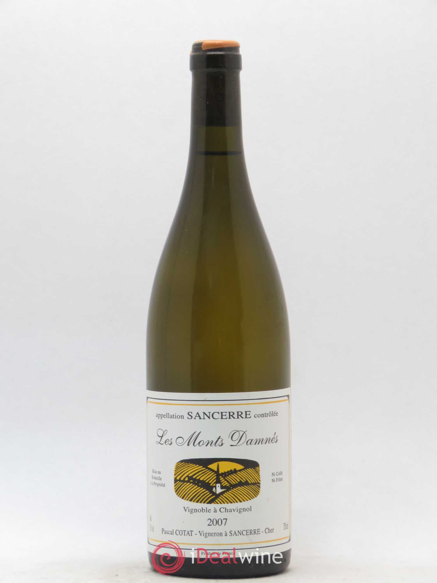 Sancerre Les Monts Damnés Pascal Cotat 2007 - Lot de 1 bouteille - 0