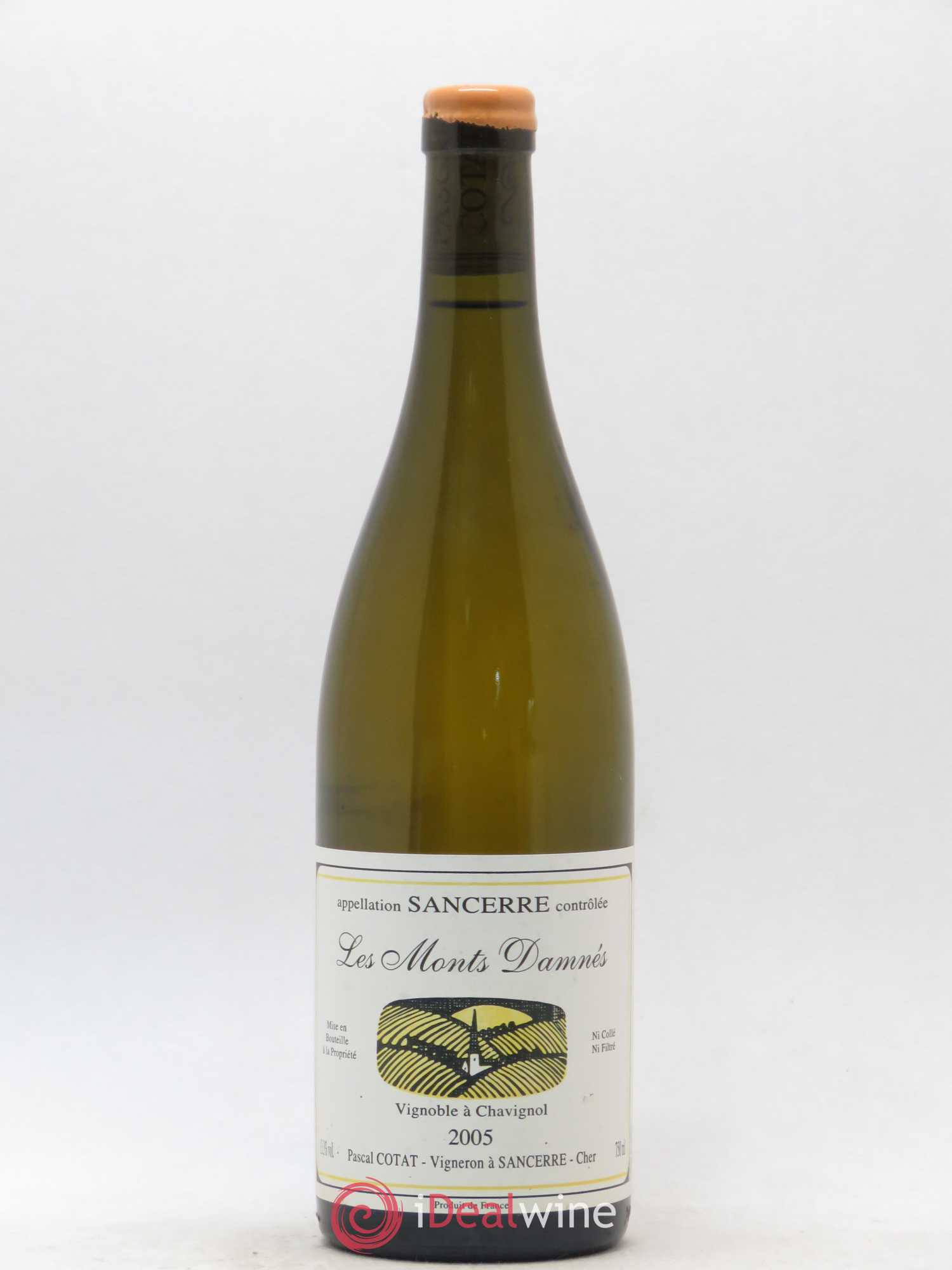 Sancerre Les Monts Damnés Pascal Cotat 2005 - Lot de 1 bouteille - 0