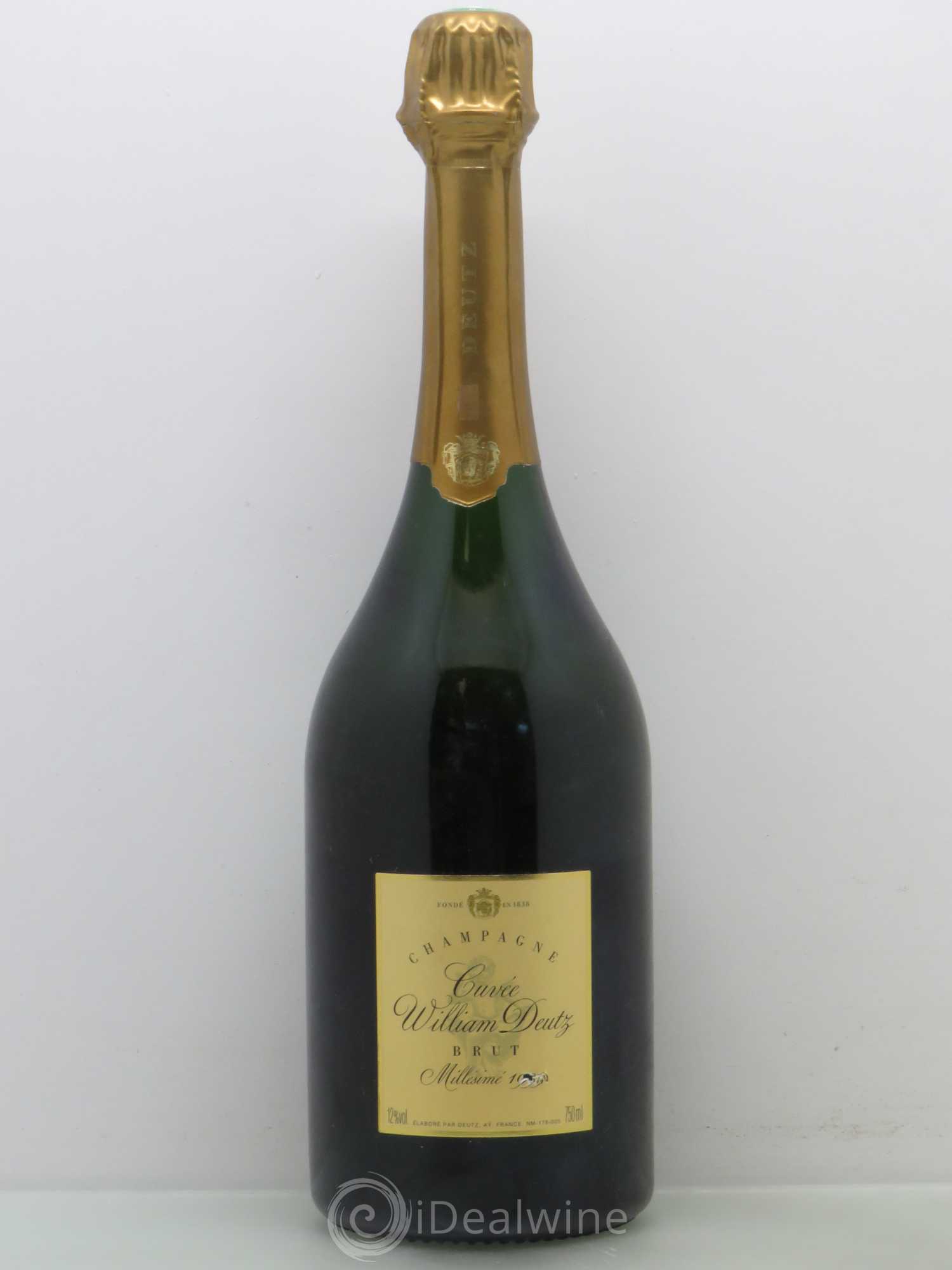 Cuvée William Deutz Deutz 1999 - Lot de 1 bouteille - 0