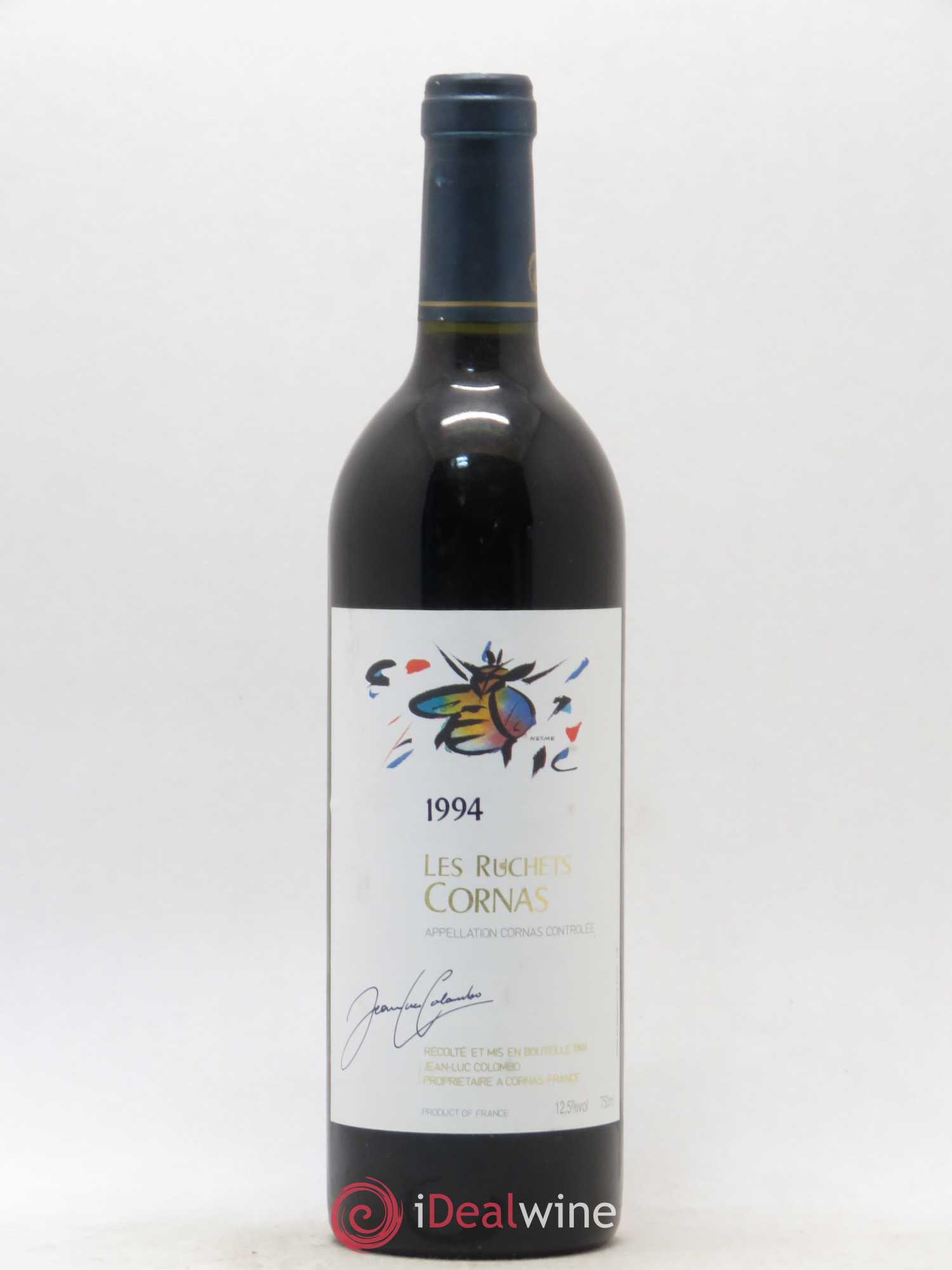 Cornas les Ruchets Jean-Luc Colombo 1994 - Lot de 1 bouteille - 0
