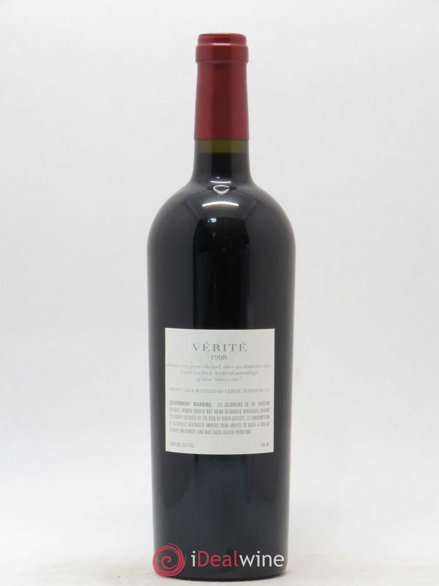 USA Vérité Windsor 1998 - Lot de 1 bouteille - 1