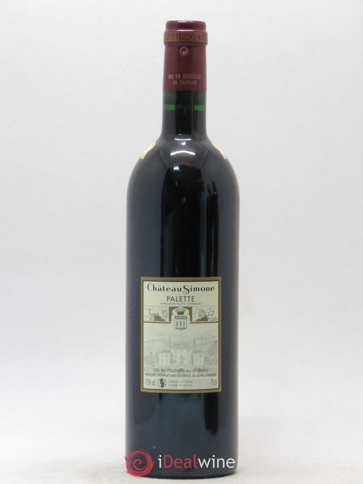 Palette Château Simone Famille Rougier 2006 - Posten von 1 Flasche - 1