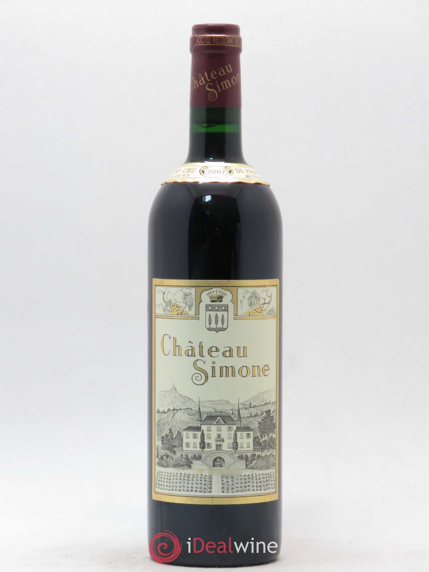 Palette Château Simone Famille Rougier 2007 - Lot de 1 bouteille - 0