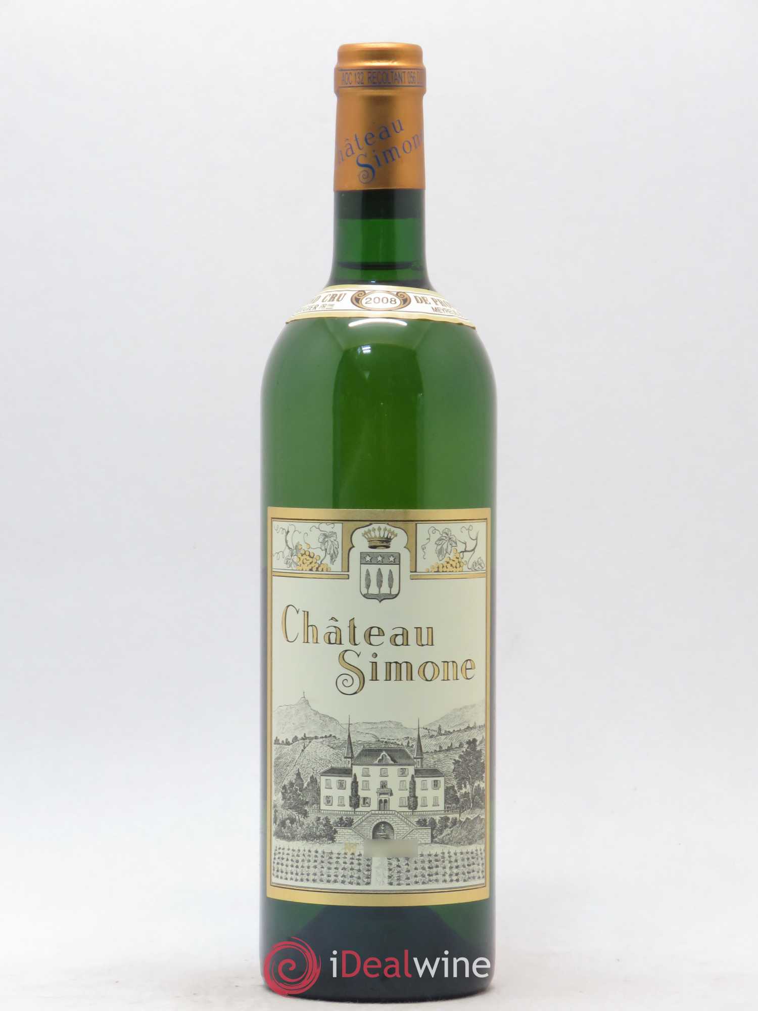 Palette Château Simone Famille Rougier 2008 - Lot de 1 bouteille - 0