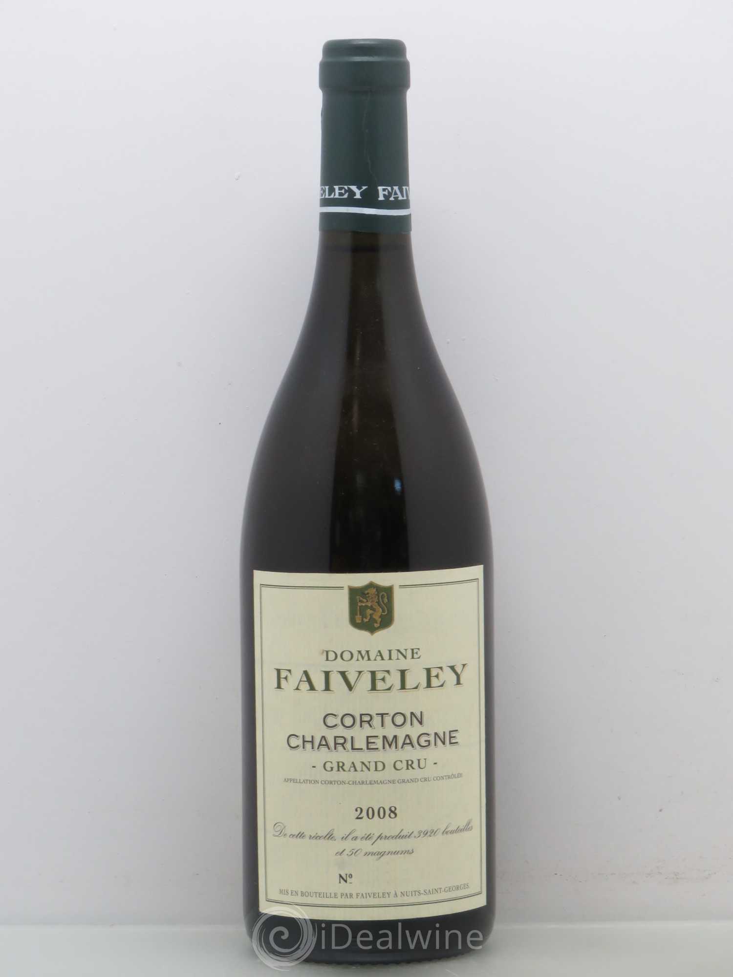 Corton-Charlemagne Grand Cru Faiveley 2008 - Lot de 1 bouteille - 0