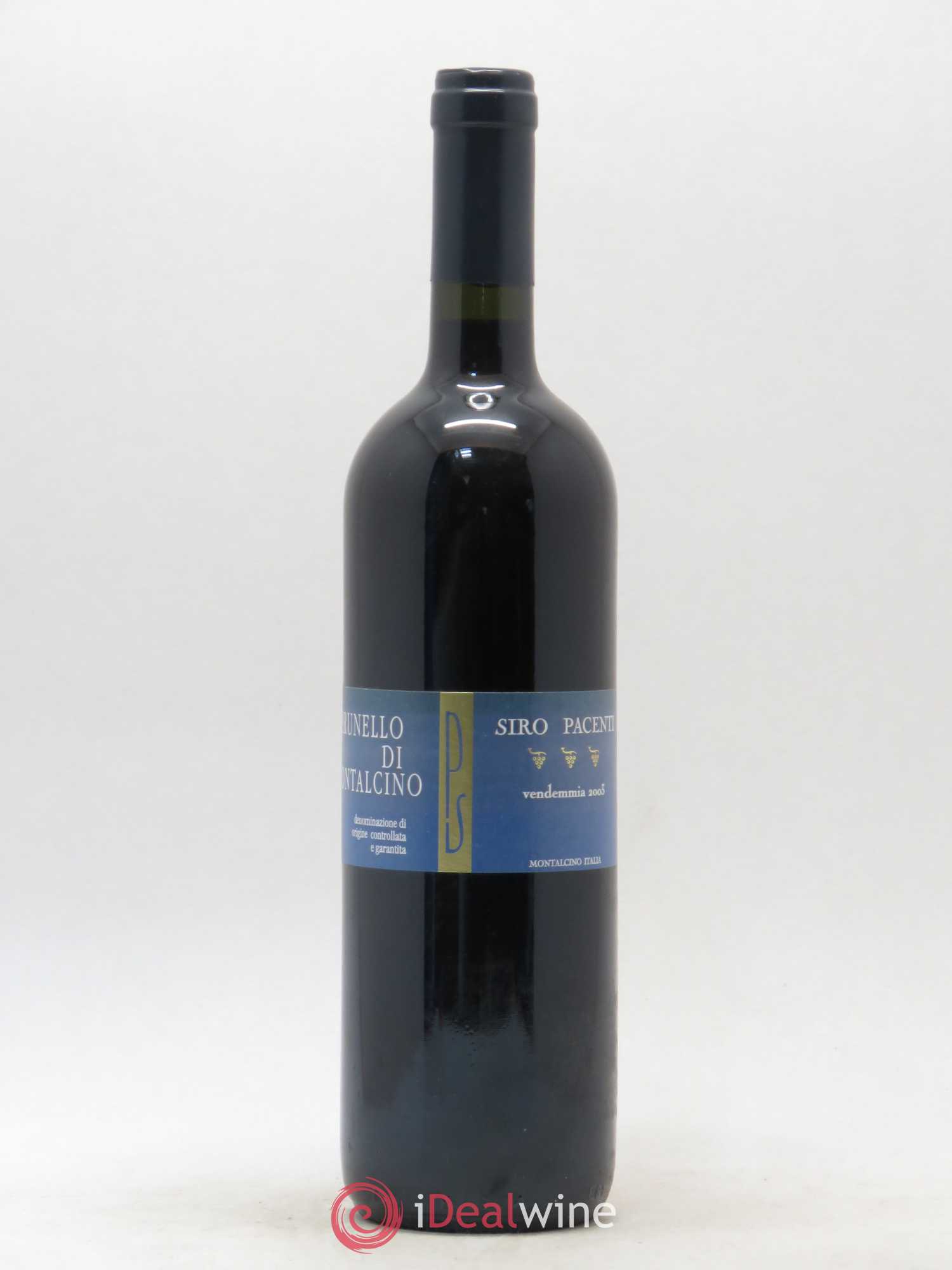 Brunello di Montalcino Siro Pacenti PS 2003 - Lot de 1 bouteille - 0