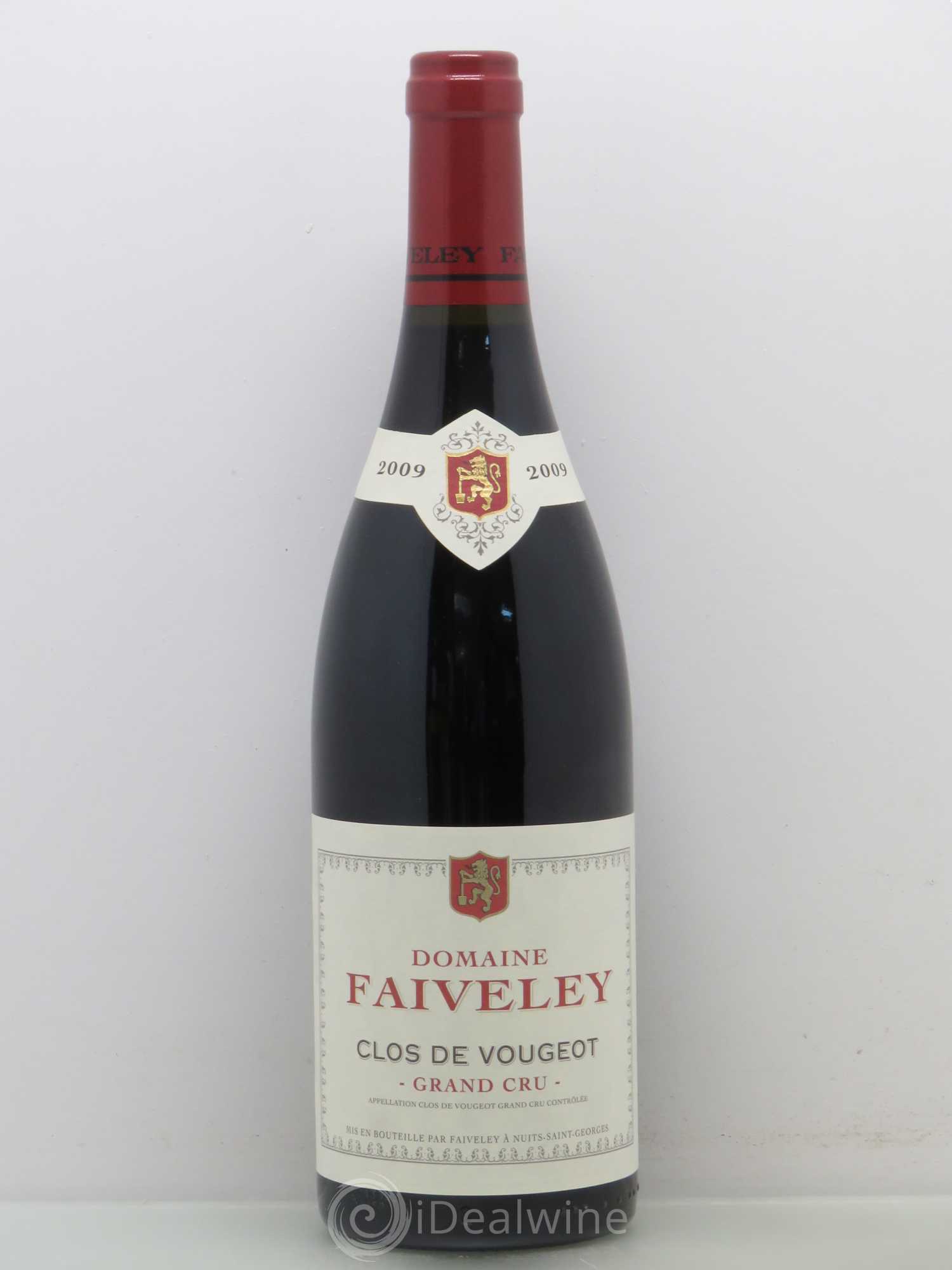Clos de Vougeot Grand Cru Faiveley 2009 - Lot de 1 bouteille - 0
