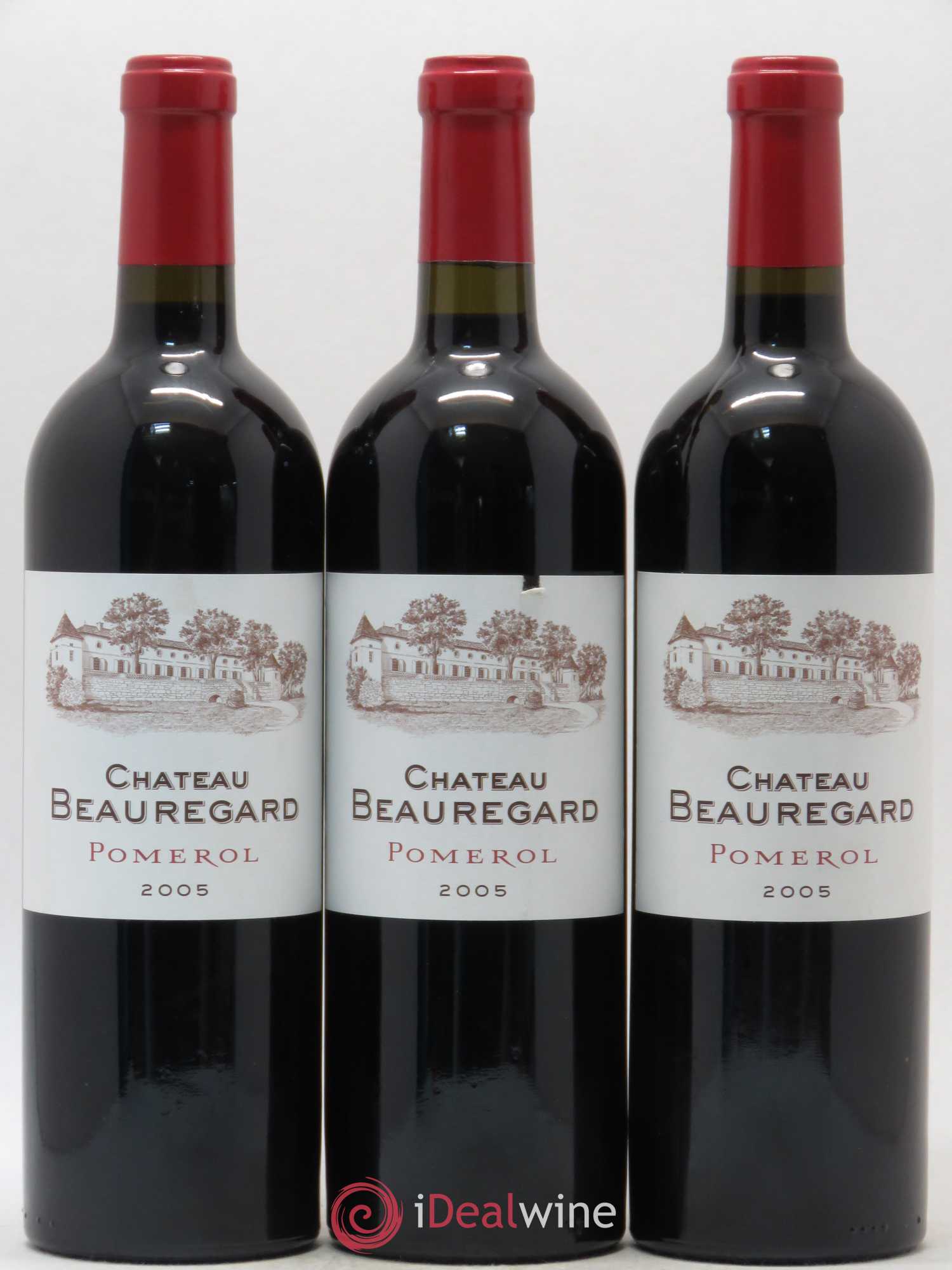 Château Beauregard 2005 - Lot de 3 bouteilles - 0