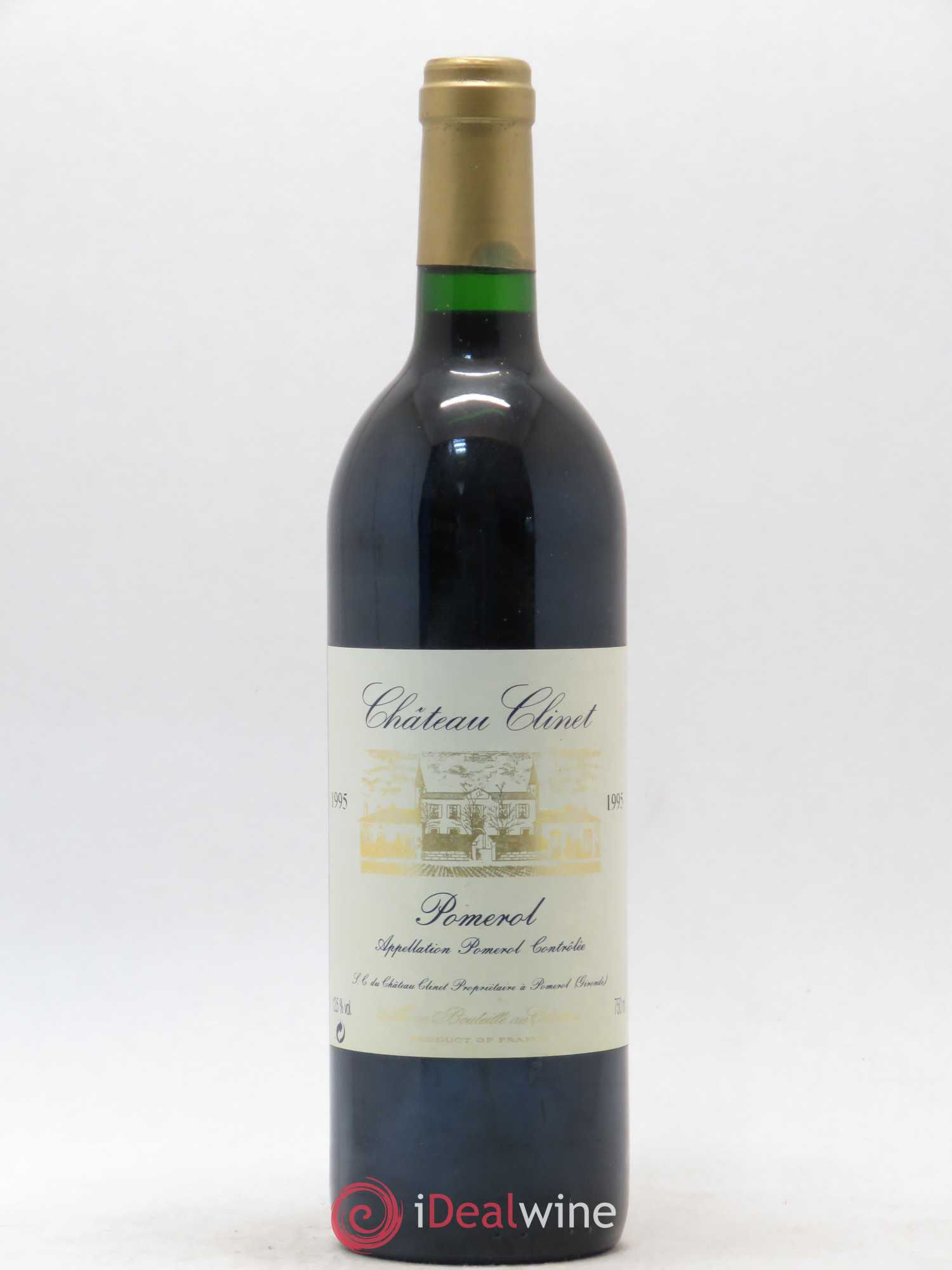 Château Clinet 1995 - Lot de 1 bouteille - 0