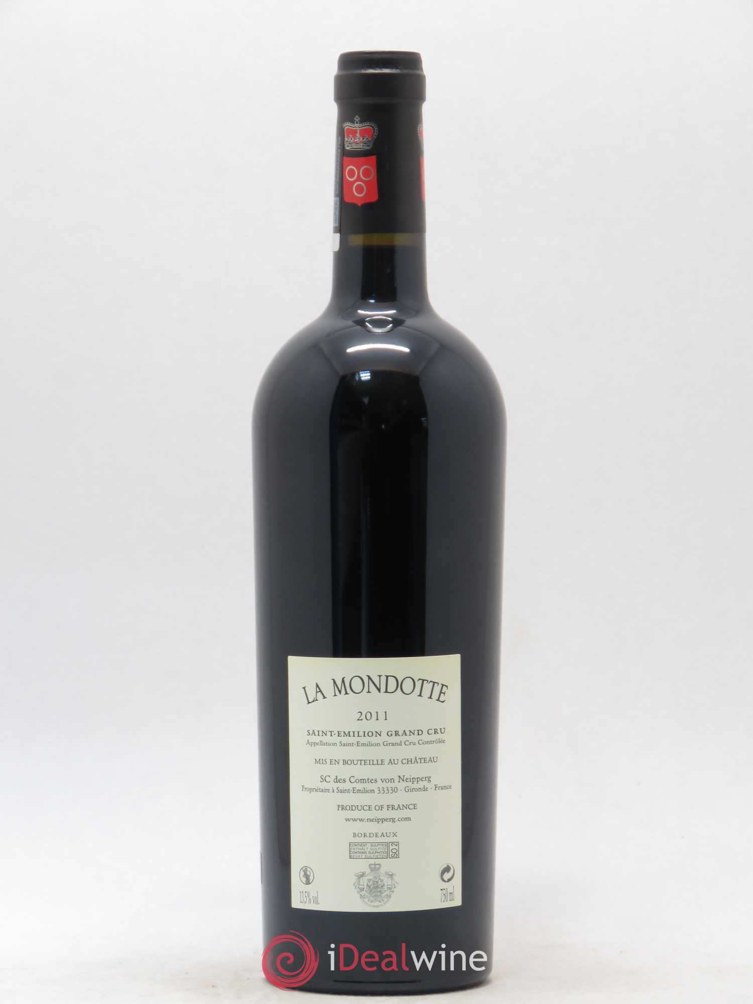 La Mondotte 1er Grand Cru Classé B depuis 2012 2011 - Lotto di 1 bottiglia - 1