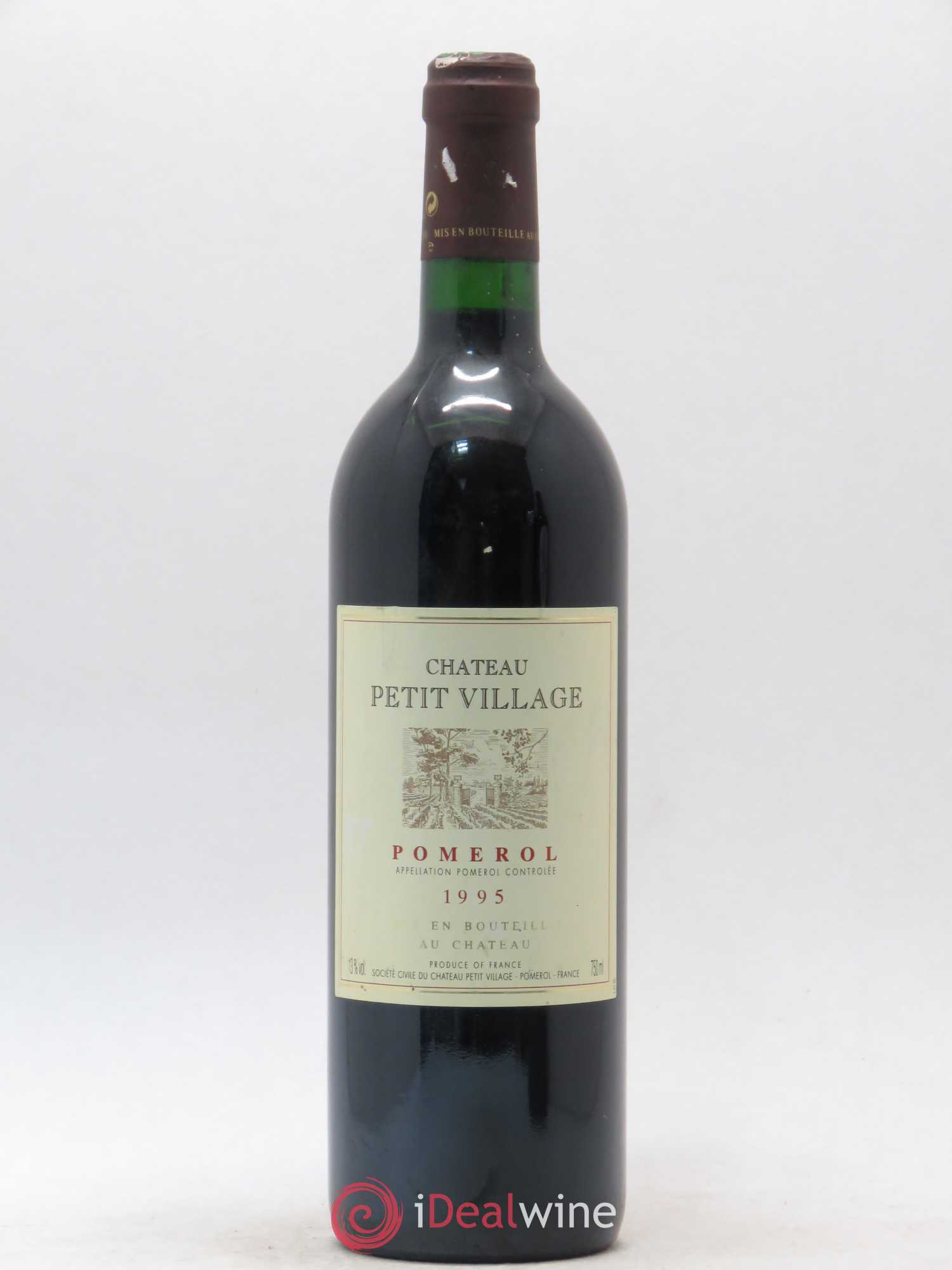Château Petit Village 1995 - Lot de 1 bouteille - 0