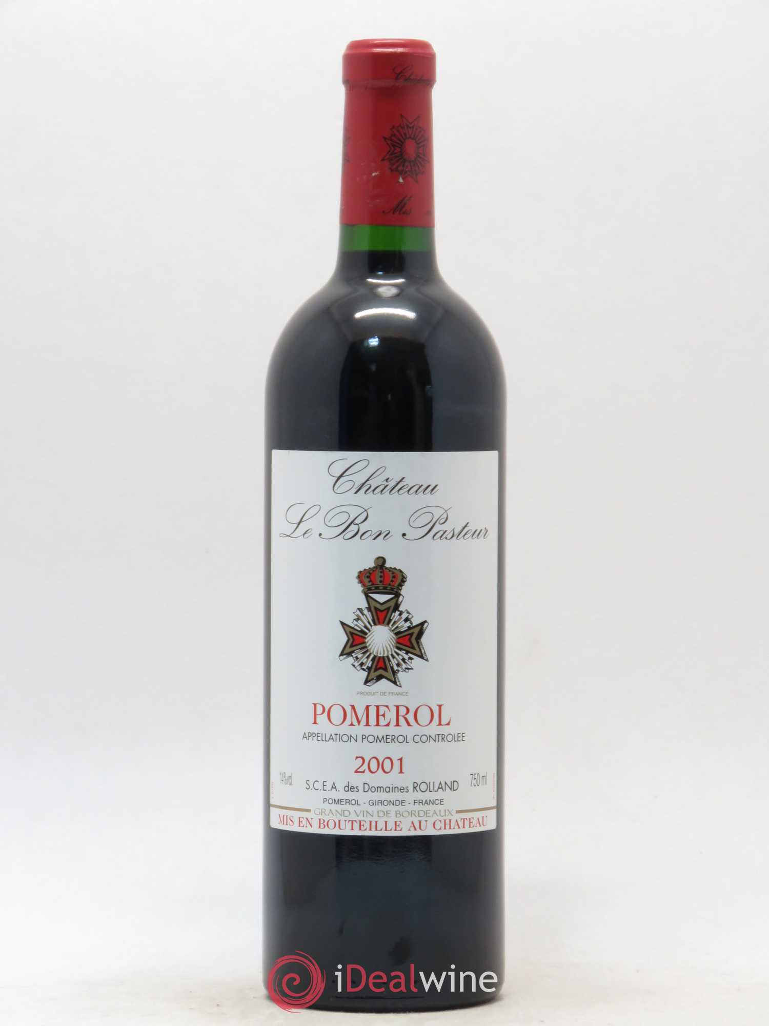 Château le Bon Pasteur 2001 - Lot de 1 bouteille - 0