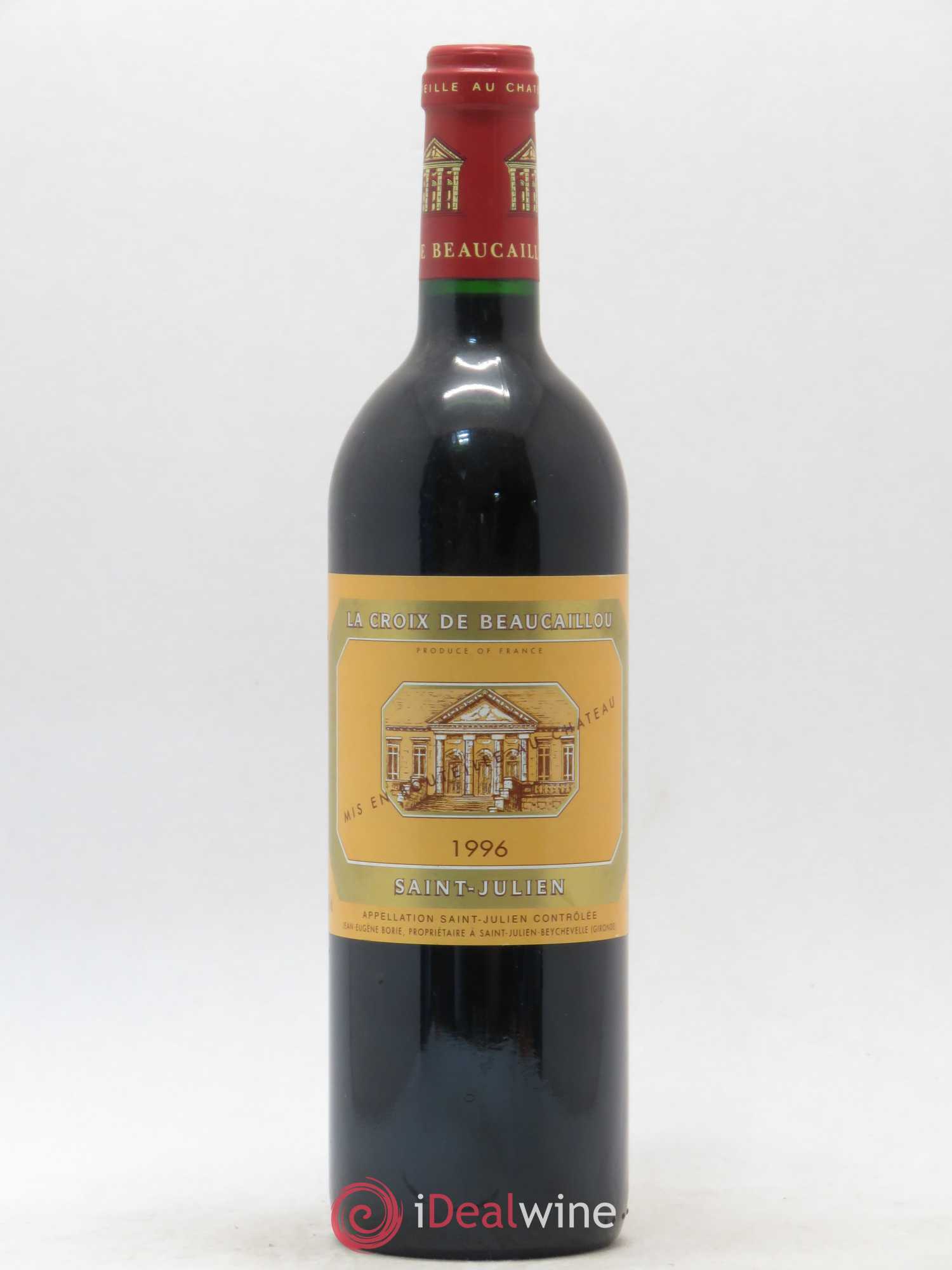 La Croix de Beaucaillou Second Vin 1996 - Lot de 1 bouteille - 0