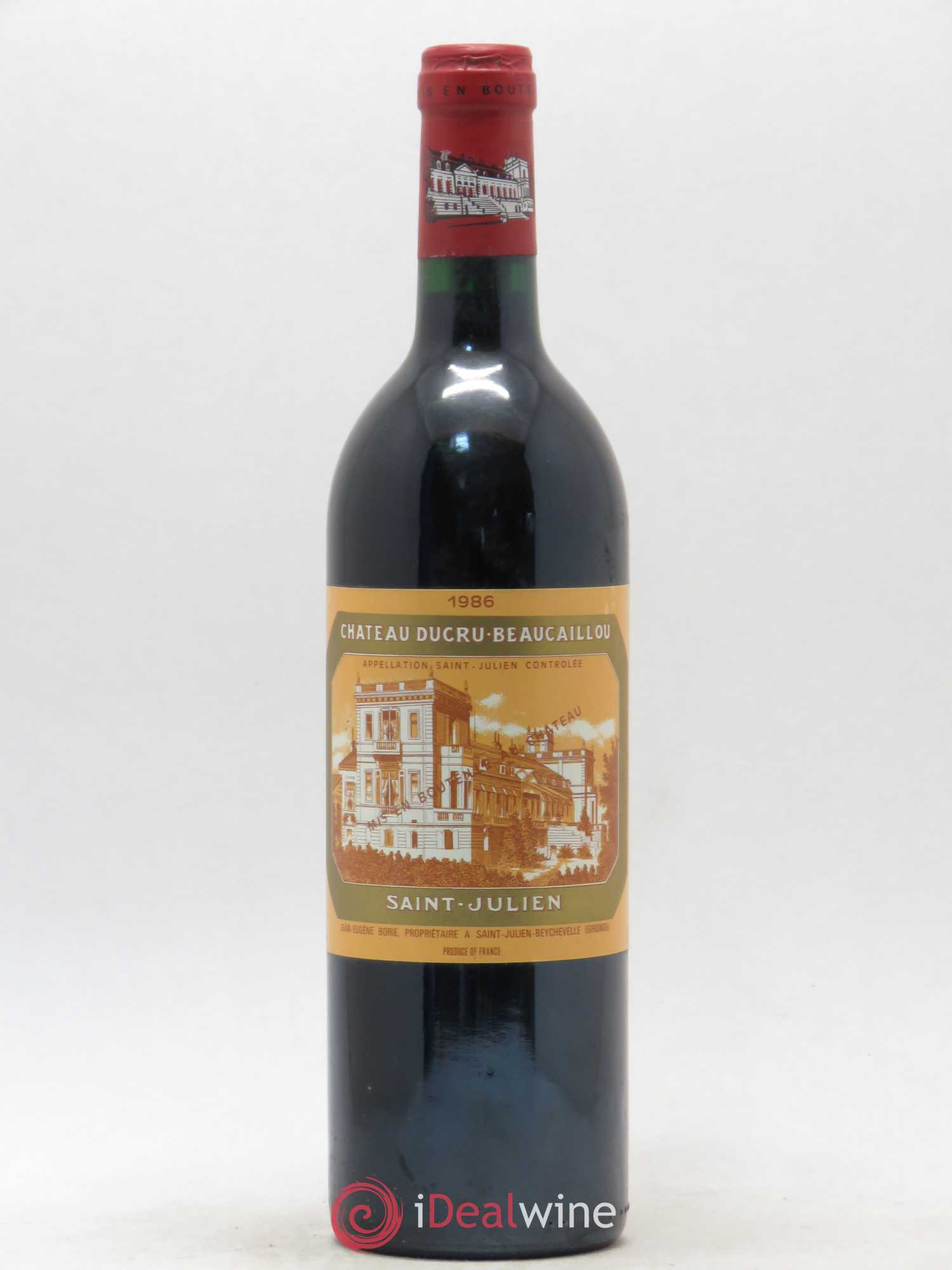 Château Ducru Beaucaillou 2ème Grand Cru Classé 1986 - Lot de 1 bouteille - 0