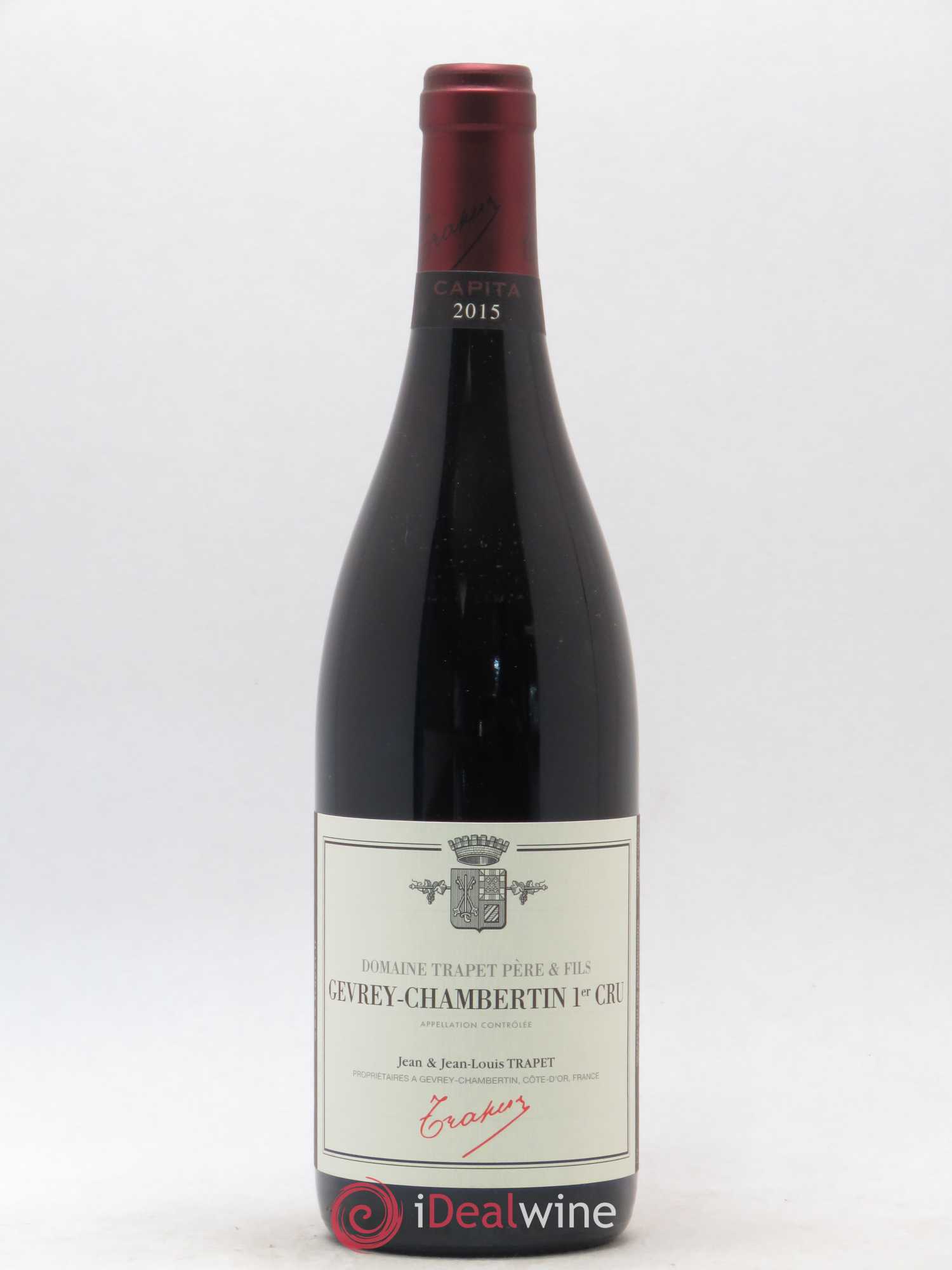 Gevrey-Chambertin 1er Cru Capita Domaine Trapet 2015 - Lot de 1 bouteille - 0
