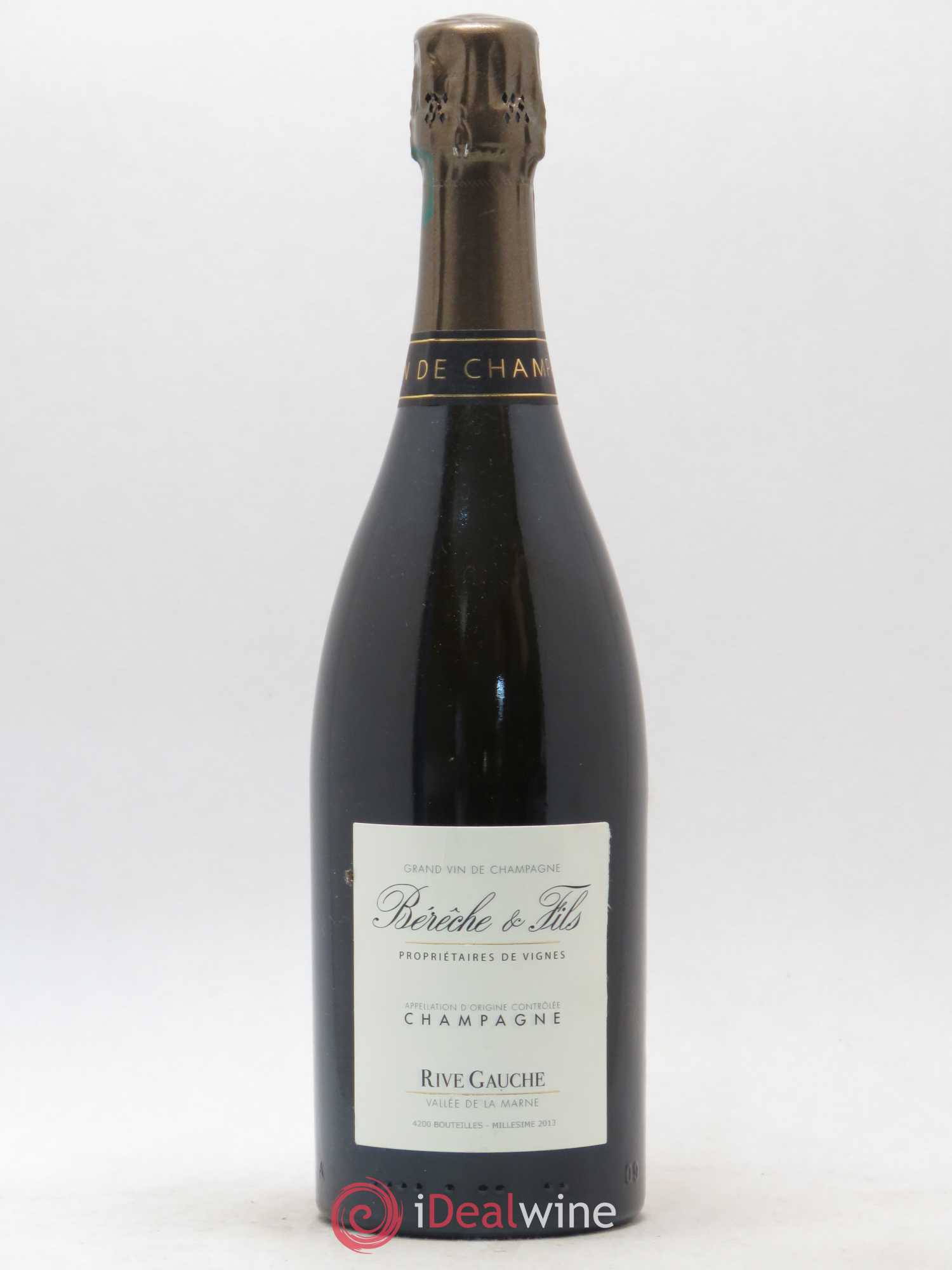 Rive Gauche Extra-Brut Bérêche et Fils 2013 - Lot de 1 bouteille - 0