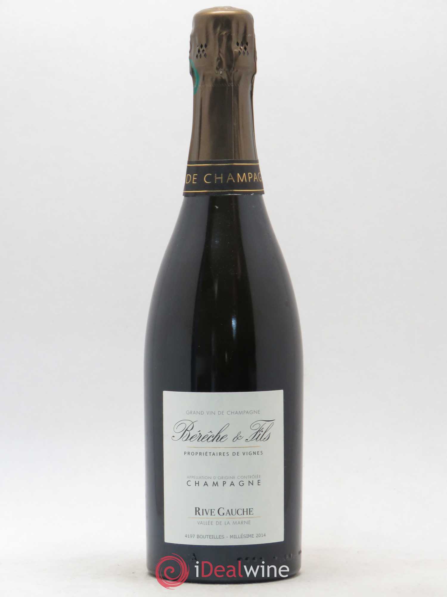 Rive Gauche Extra-Brut Bérêche et Fils 2014 - Lot de 1 bouteille - 0