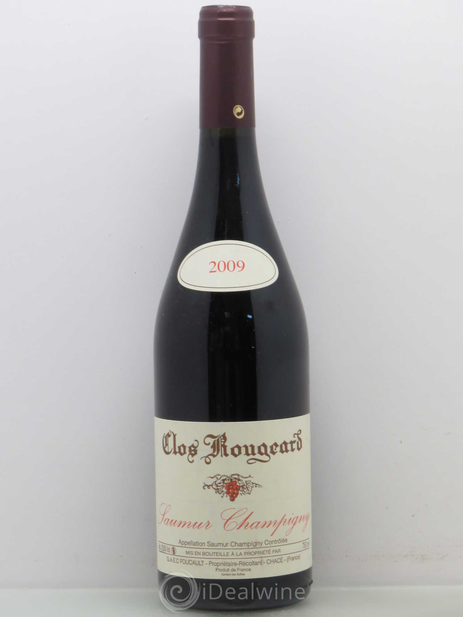 Saumur-Champigny Clos Rougeard 2009 - Lot de 1 bouteille - 0
