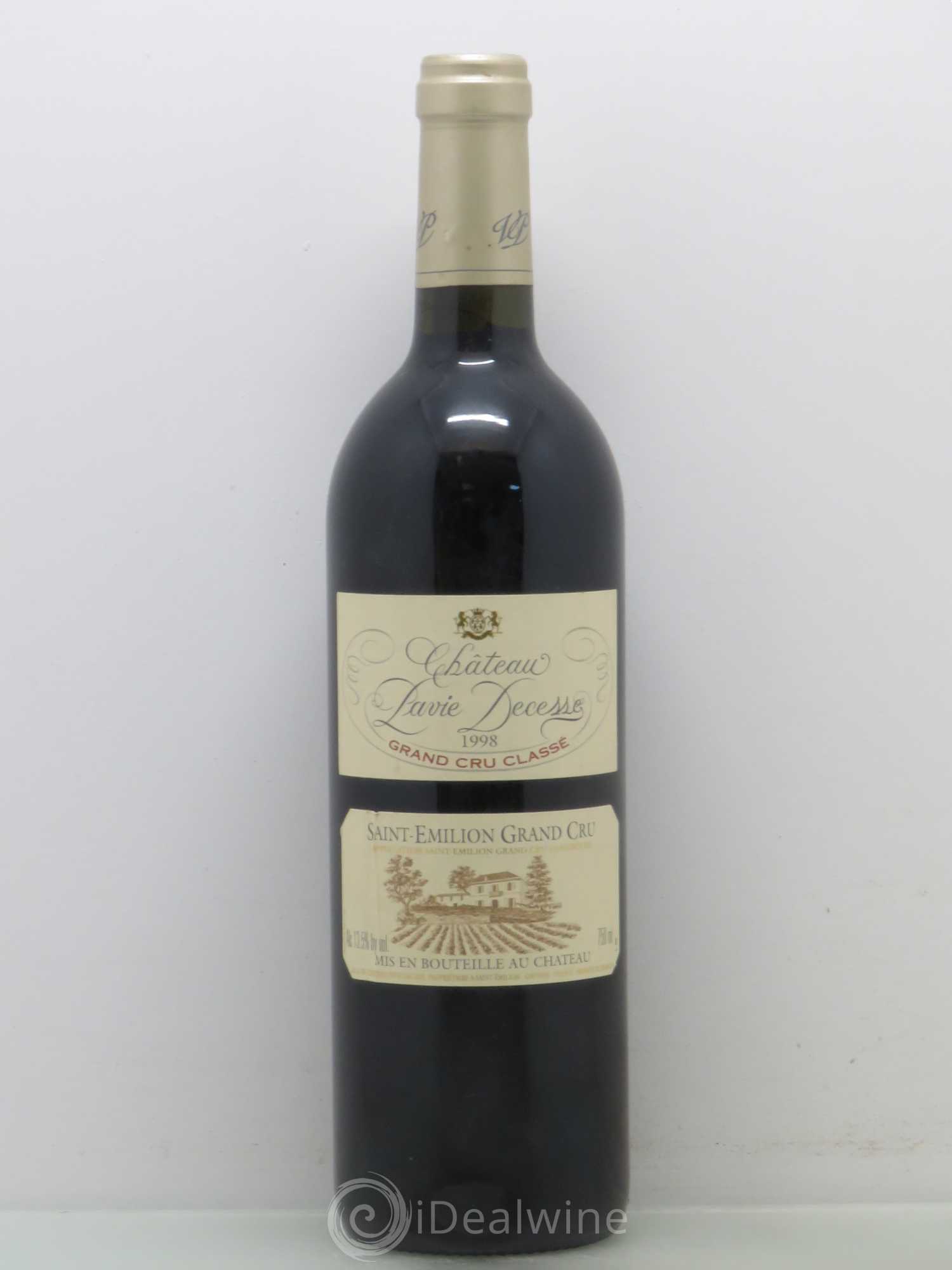 Château Pavie Decesse Grand Cru Classé 1998 - Lot de 1 bouteille - 0