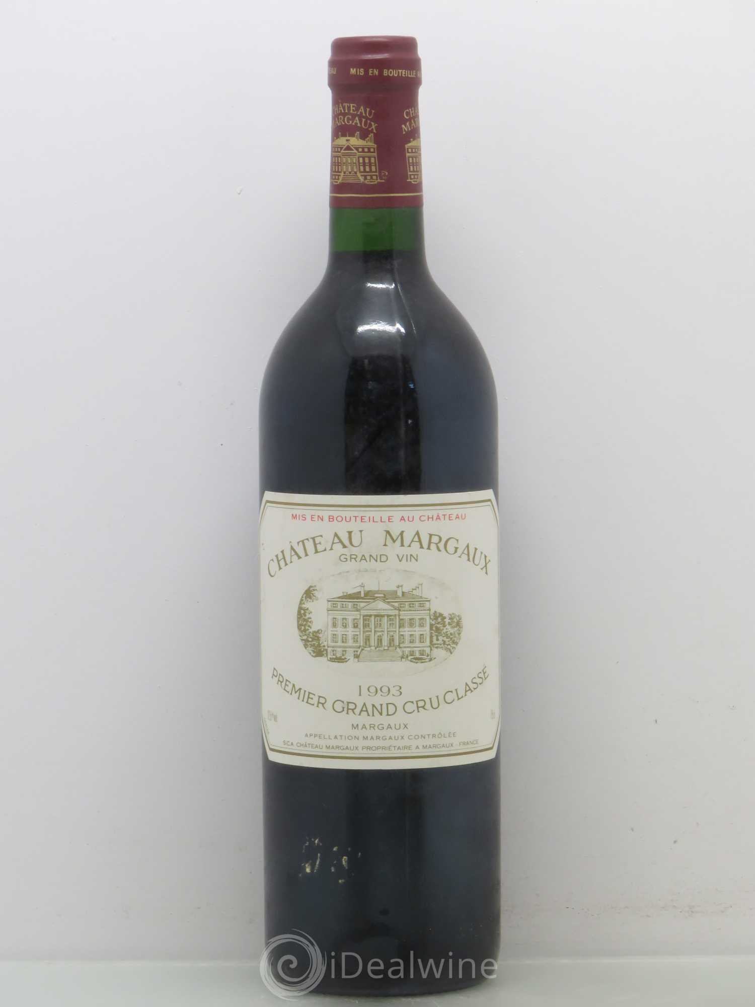 Château Margaux 1er Grand Cru Classé 1993 - Lot de 1 bouteille - 0