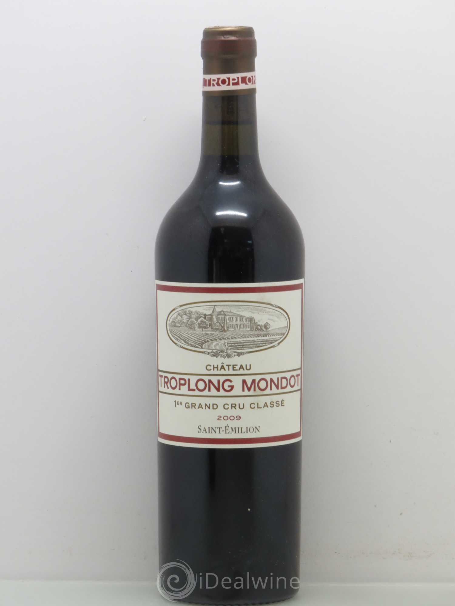 Château Troplong Mondot 1er Grand Cru Classé B 2009 - Lot de 1 bouteille - 0