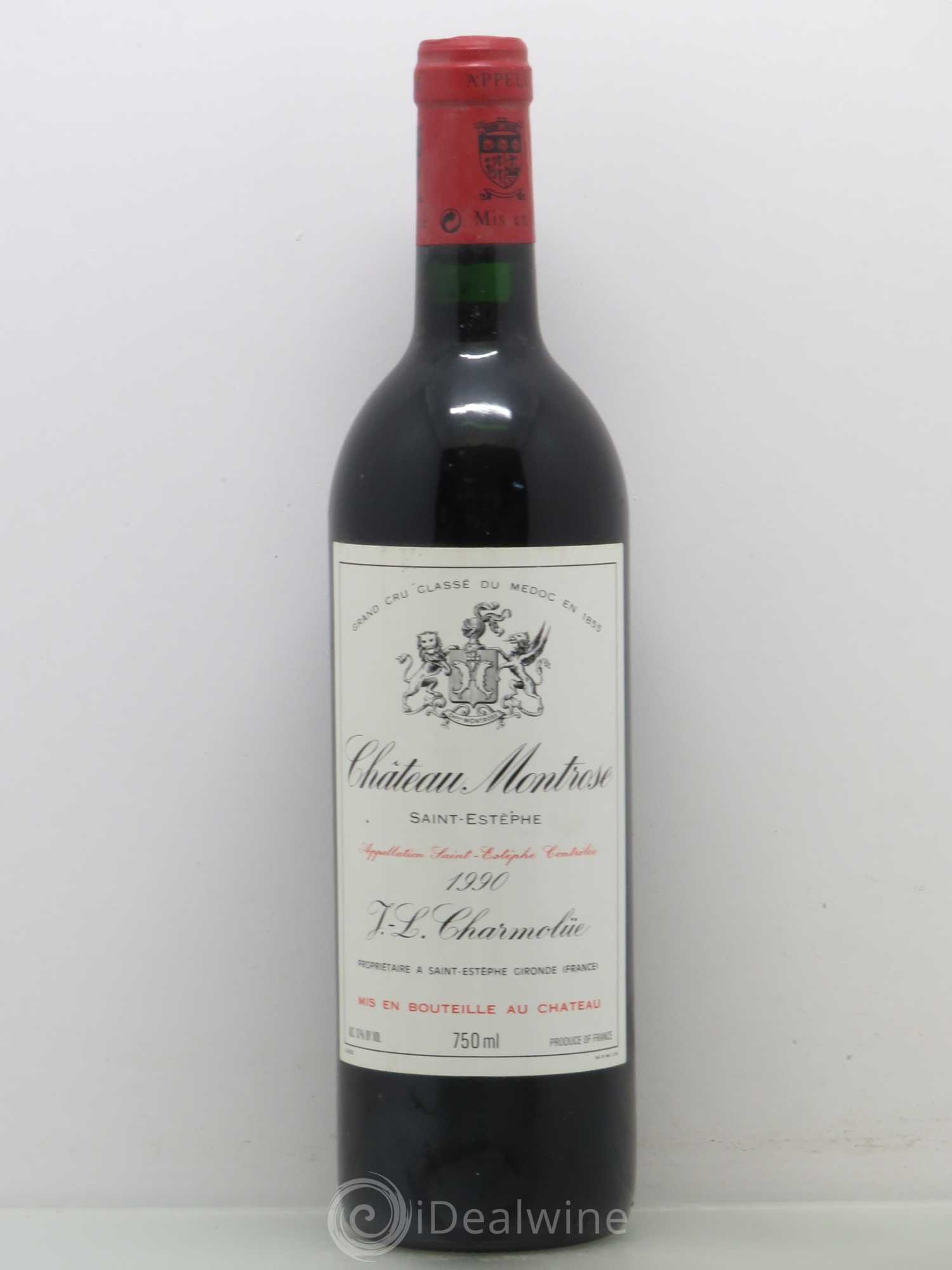 Château Montrose 2ème Grand Cru Classé 1990 - Lot de 1 bouteille - 0