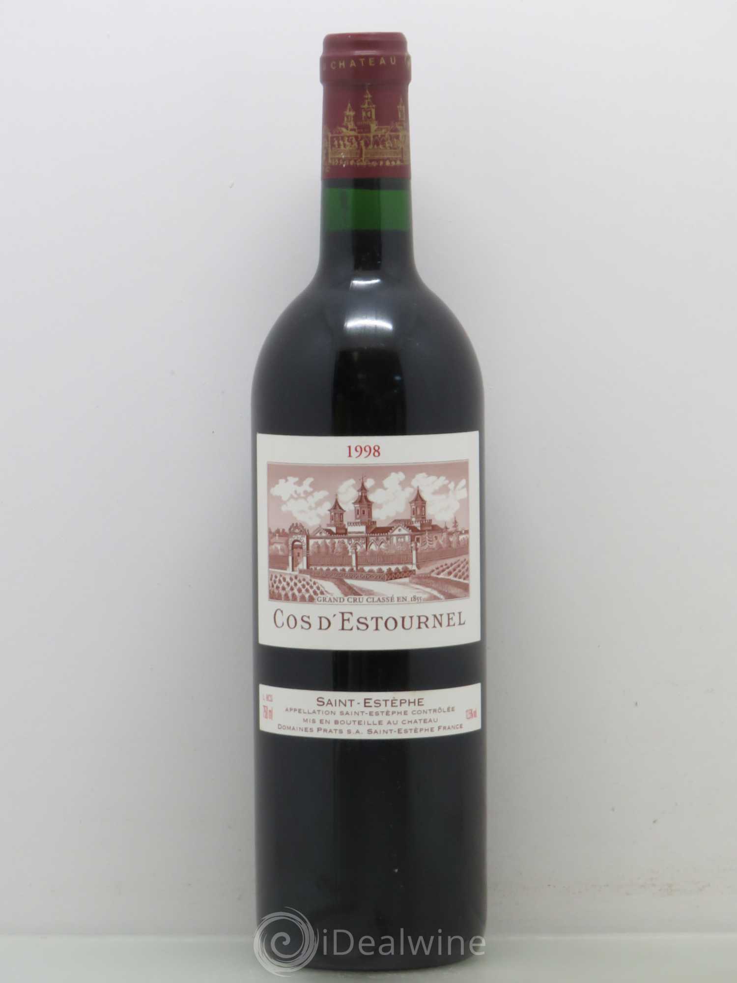 Cos d'Estournel 2ème Grand Cru Classé 1998 - Lot de 1 bouteille - 0