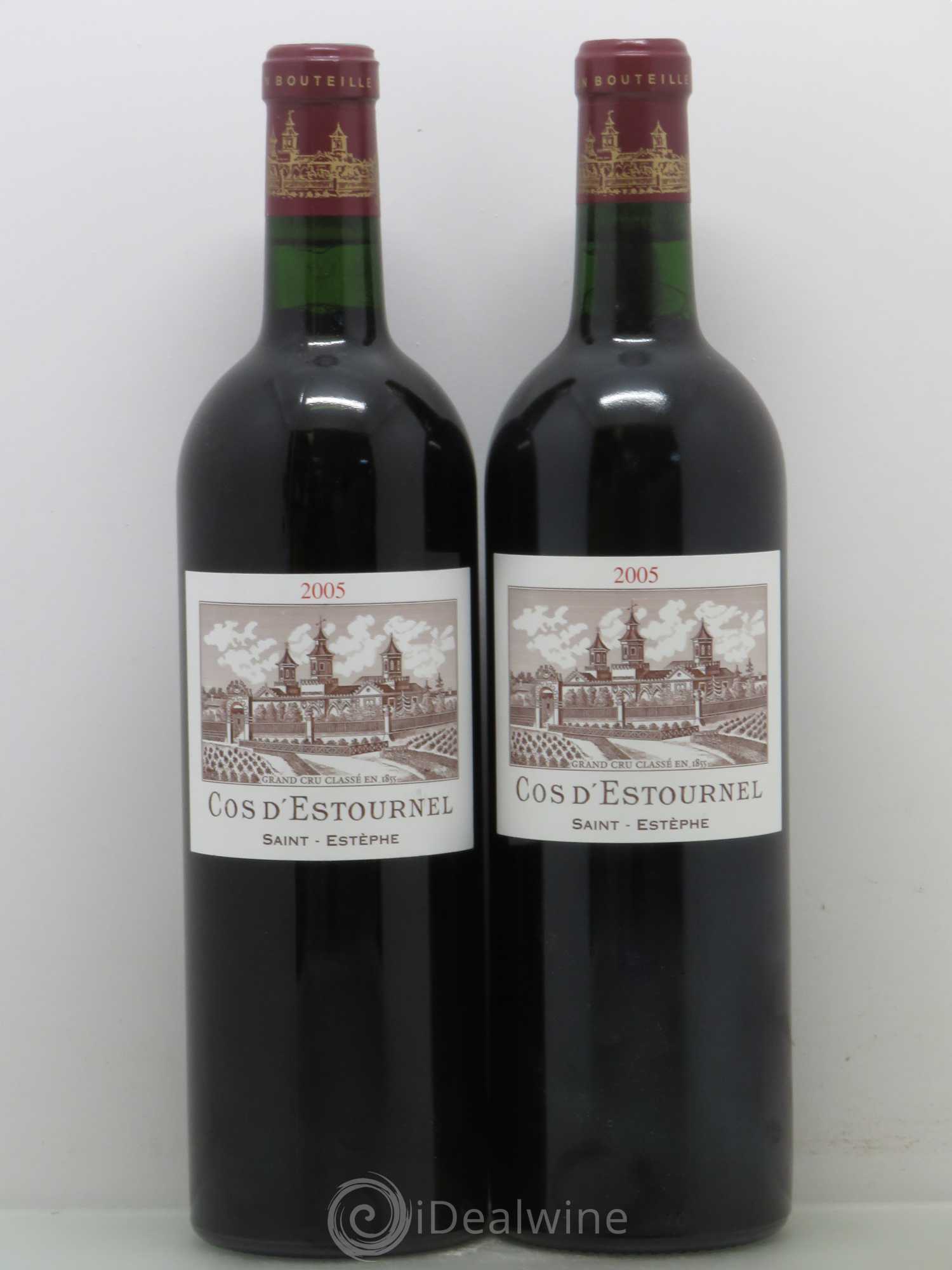 Cos d'Estournel 2ème Grand Cru Classé 2005 - Lot de 2 bouteilles - 0