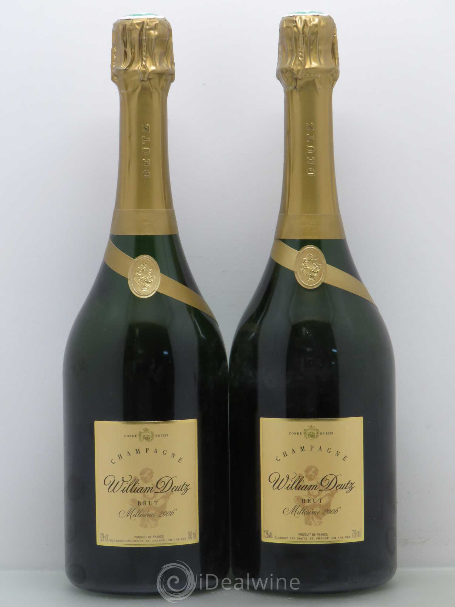 Cuvée William Deutz Deutz 2006 - Lot de 2 bouteilles - 0