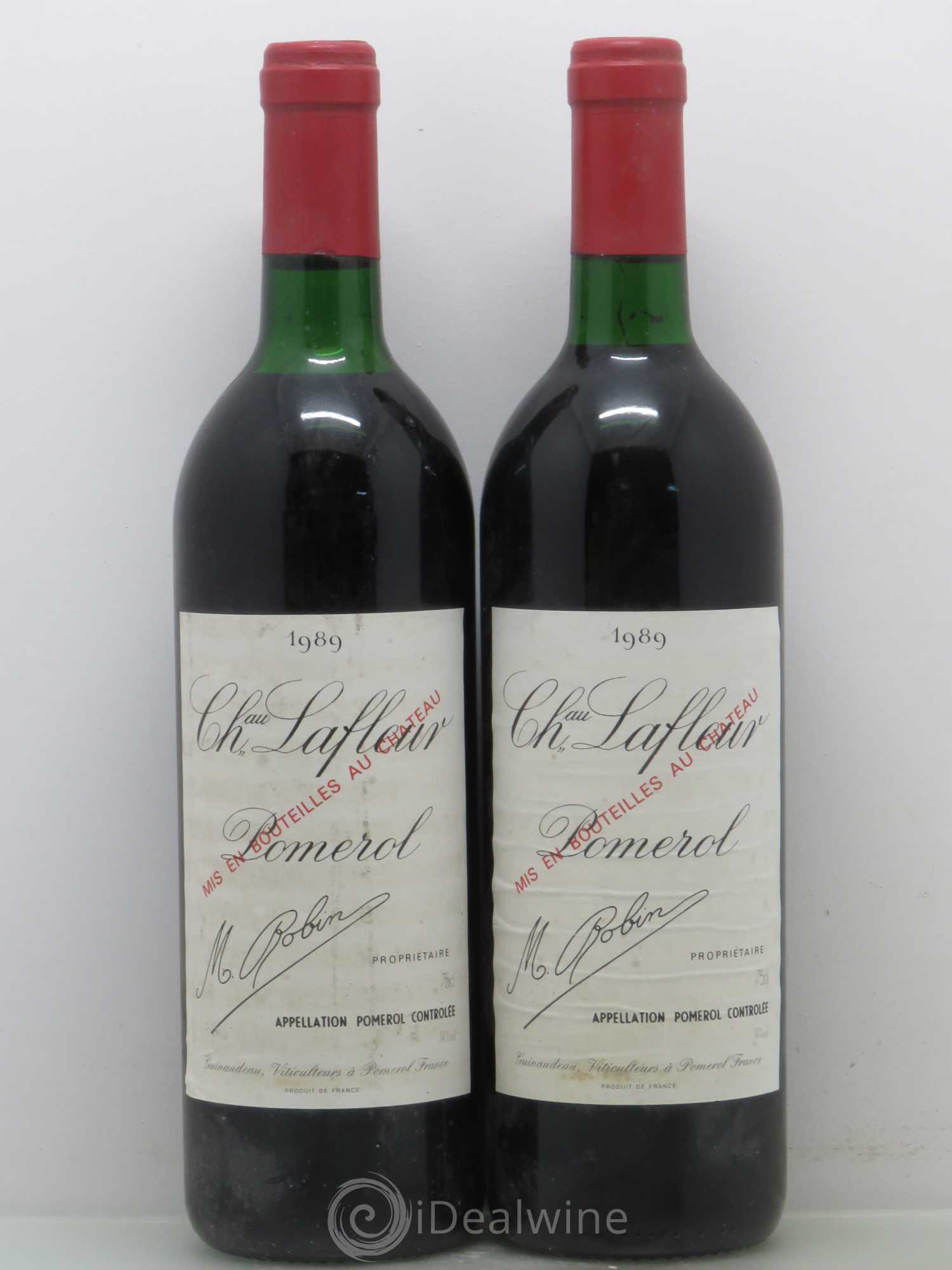 Château Lafleur 1989 - Lot de 2 bouteilles - 0