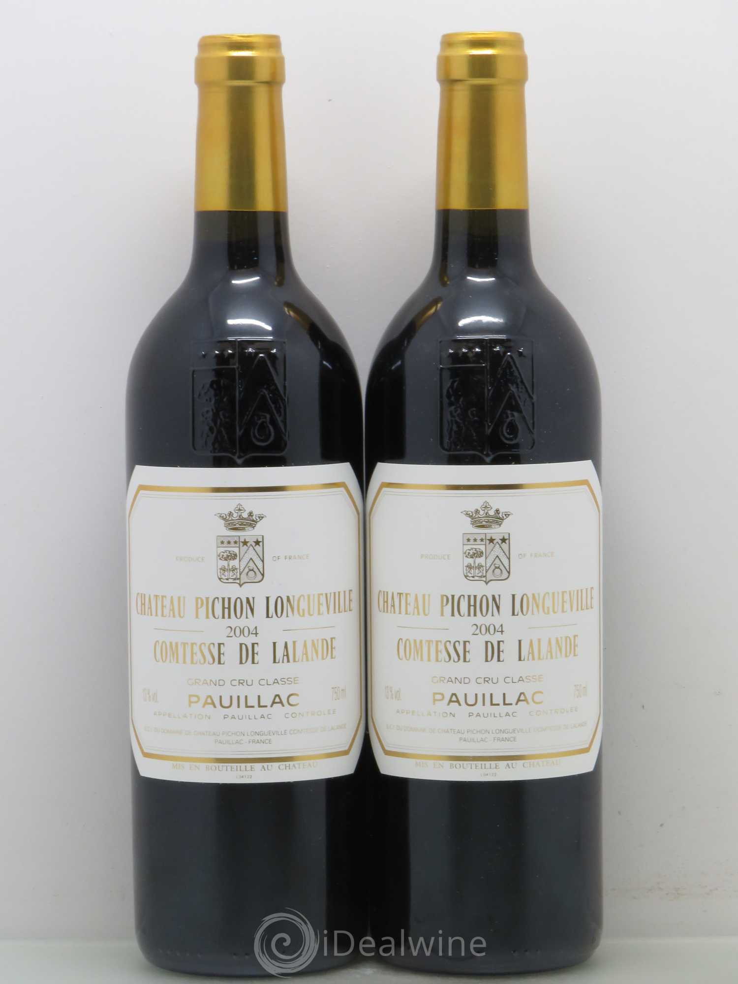 Château Pichon Longueville Comtesse de Lalande 2ème Grand Cru Classé 2004 - Lot de 2 bouteilles - 0