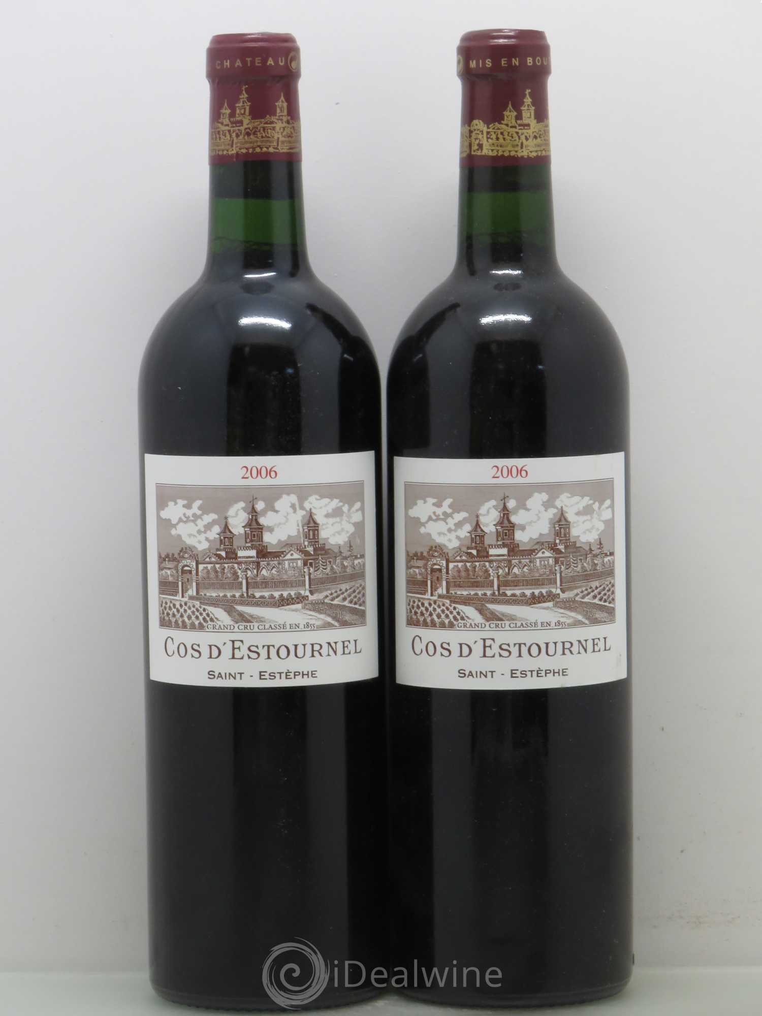 Cos d'Estournel 2ème Grand Cru Classé 2006 - Lot de 2 bouteilles - 0