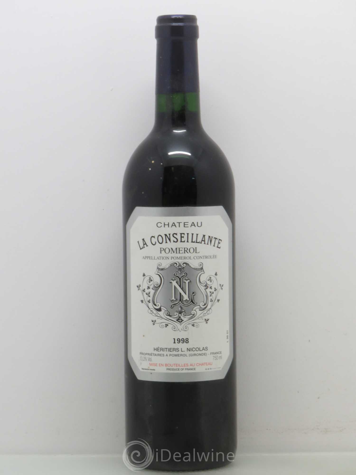Château la Conseillante 1998 - Lot de 1 bouteille - 0