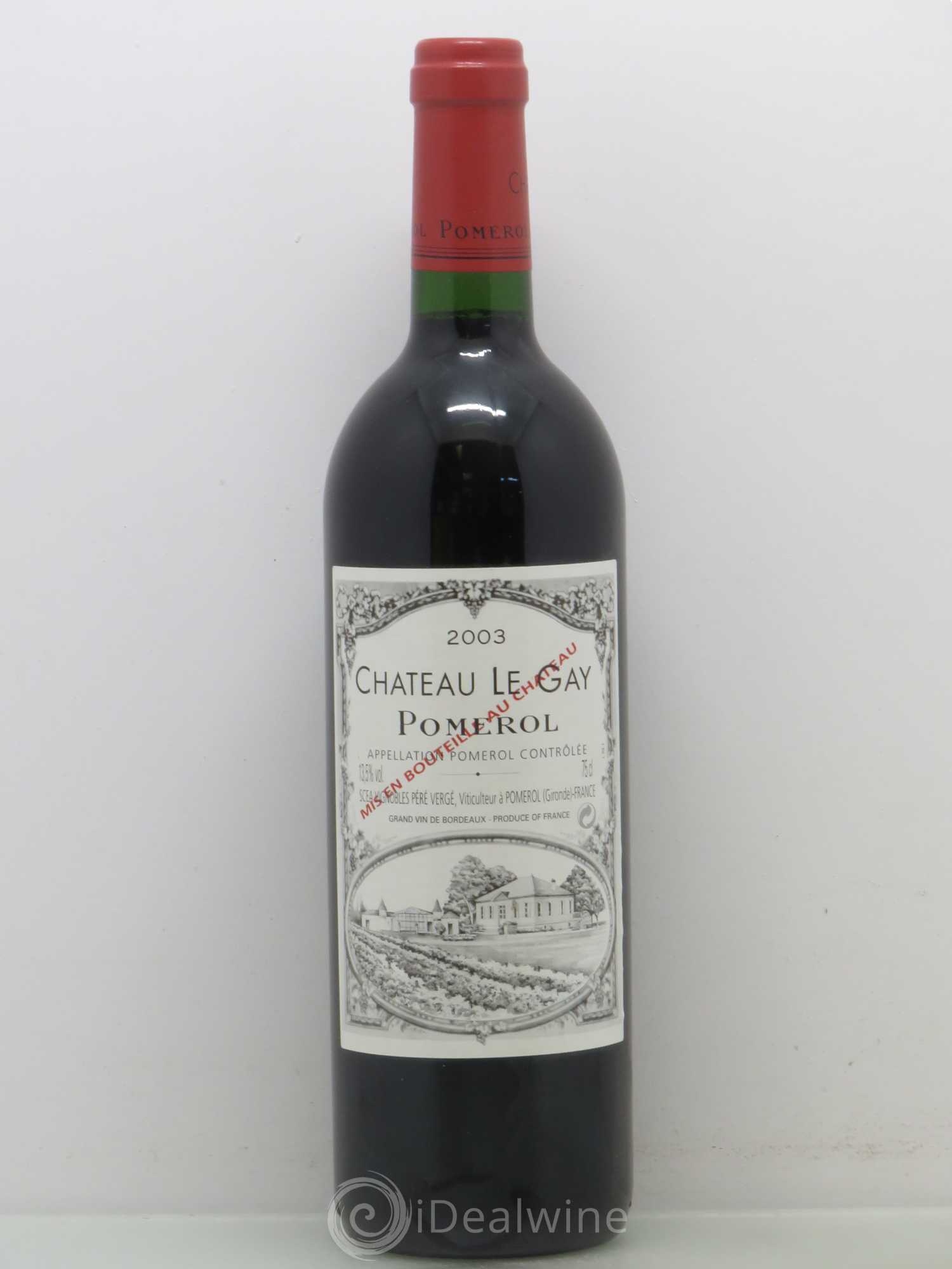 Château Le Gay 2003 - Lot de 1 bouteille - 0