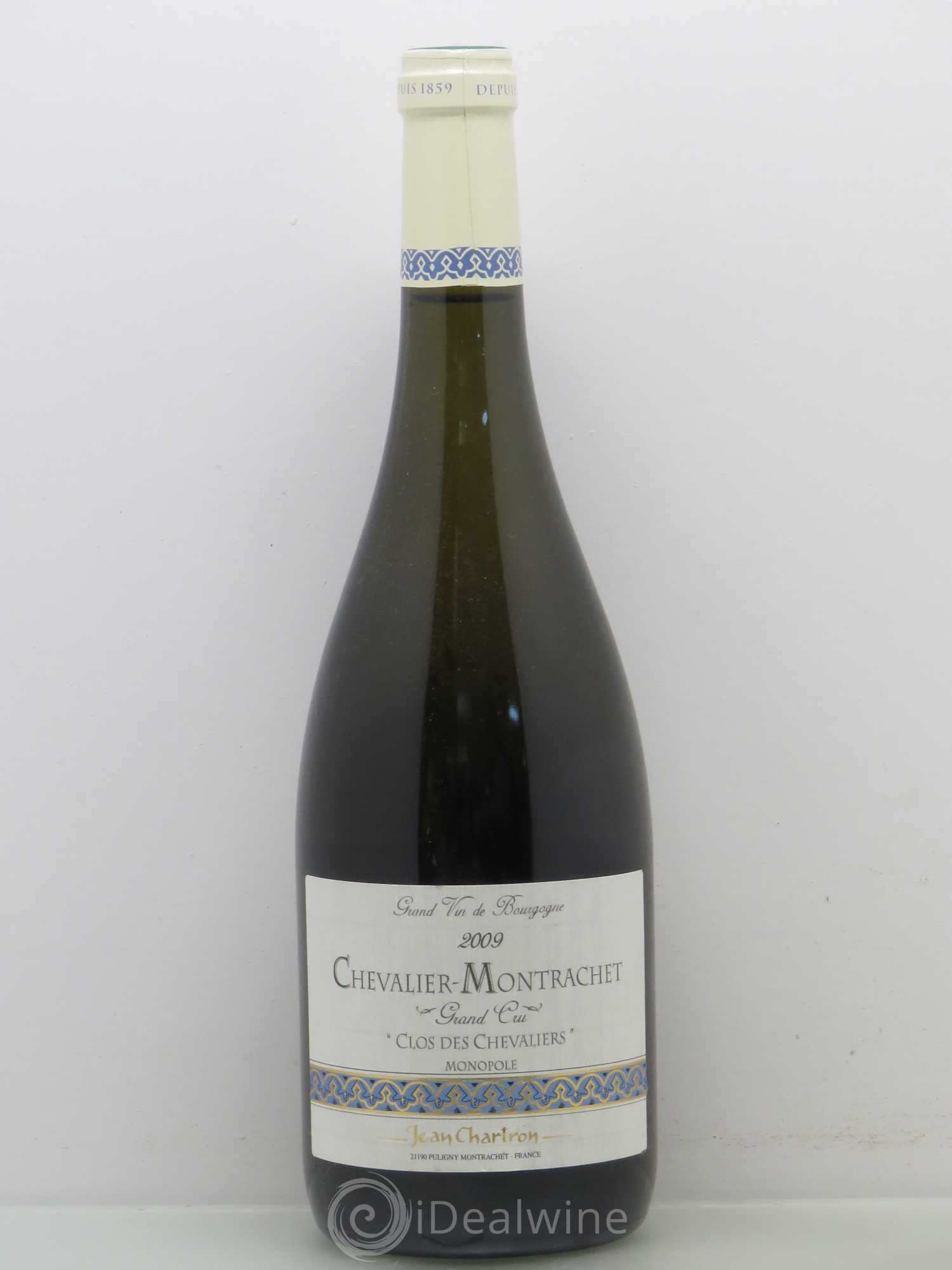Chevalier-Montrachet Grand Cru Clos Des Chevaliers Chartron 2009 - Posten von 1 Flasche - 0