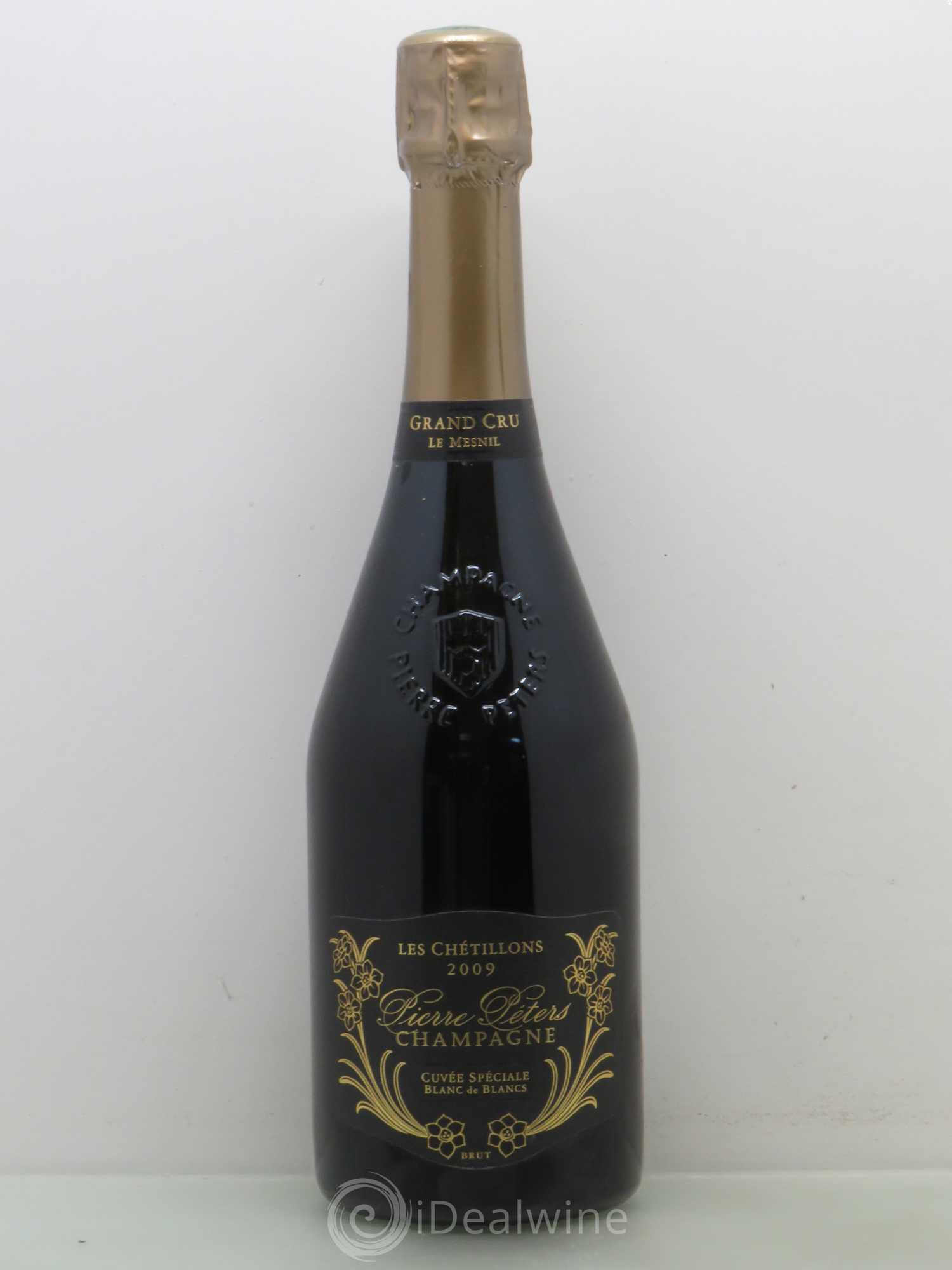 Champagne Les Chetillons cuvée spéciale blanc de blancs Pierre Peters 2009 - Posten von 1 Flasche - 0