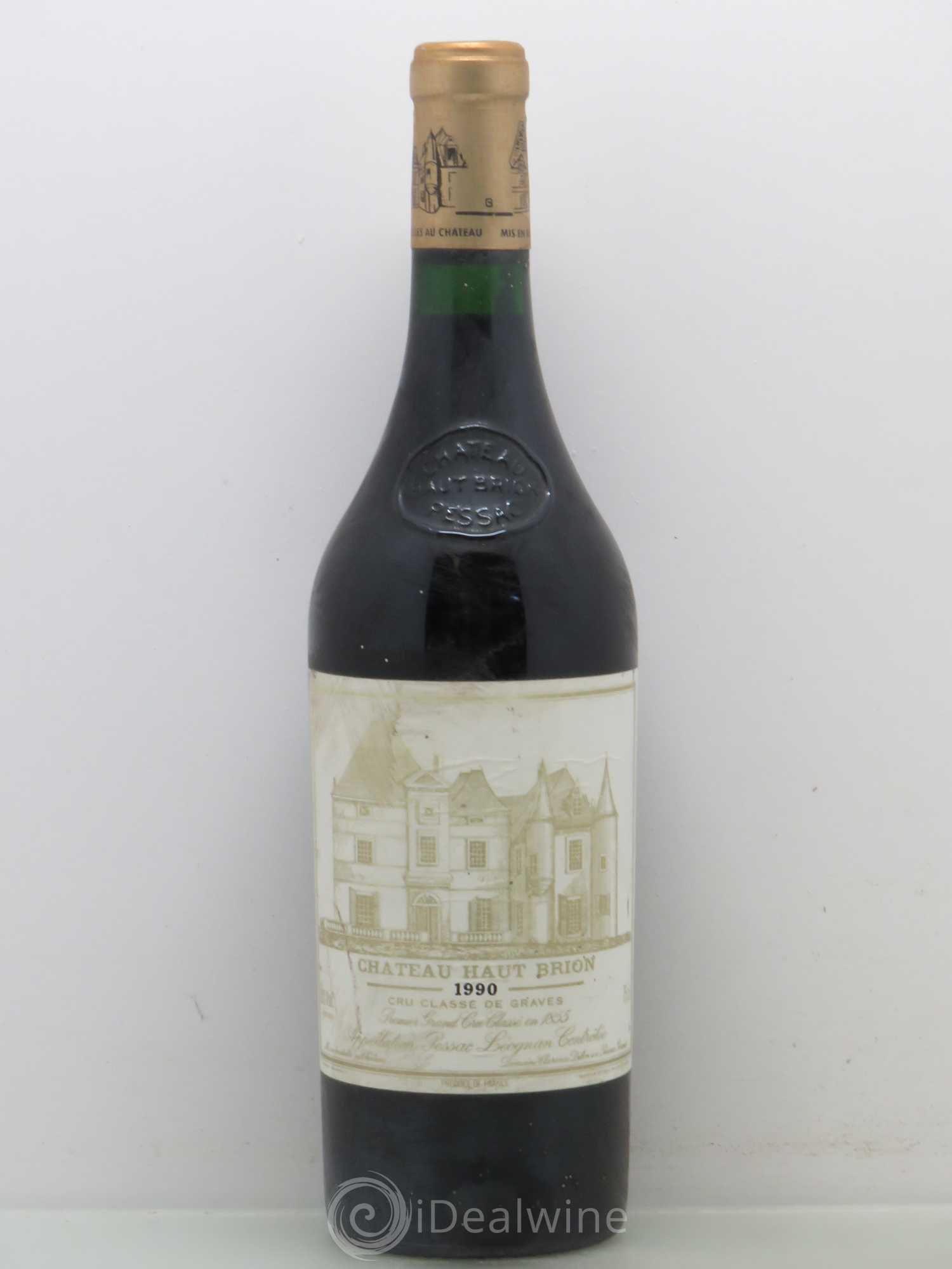 Château Haut Brion 1er Grand Cru Classé 1990 - Lot de 1 bouteille - 0