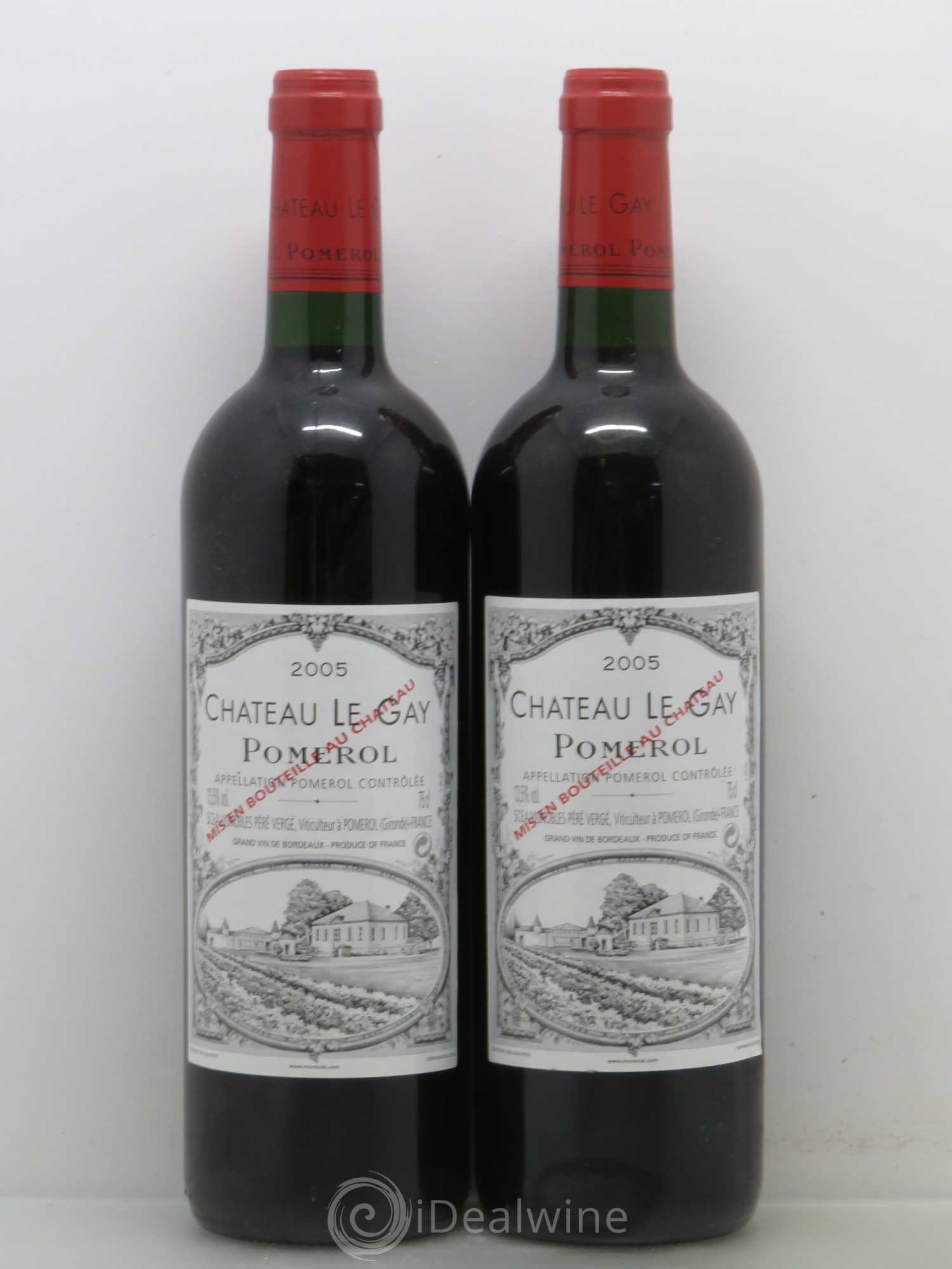 Château Le Gay 2005 - Lot de 2 bouteilles - 0