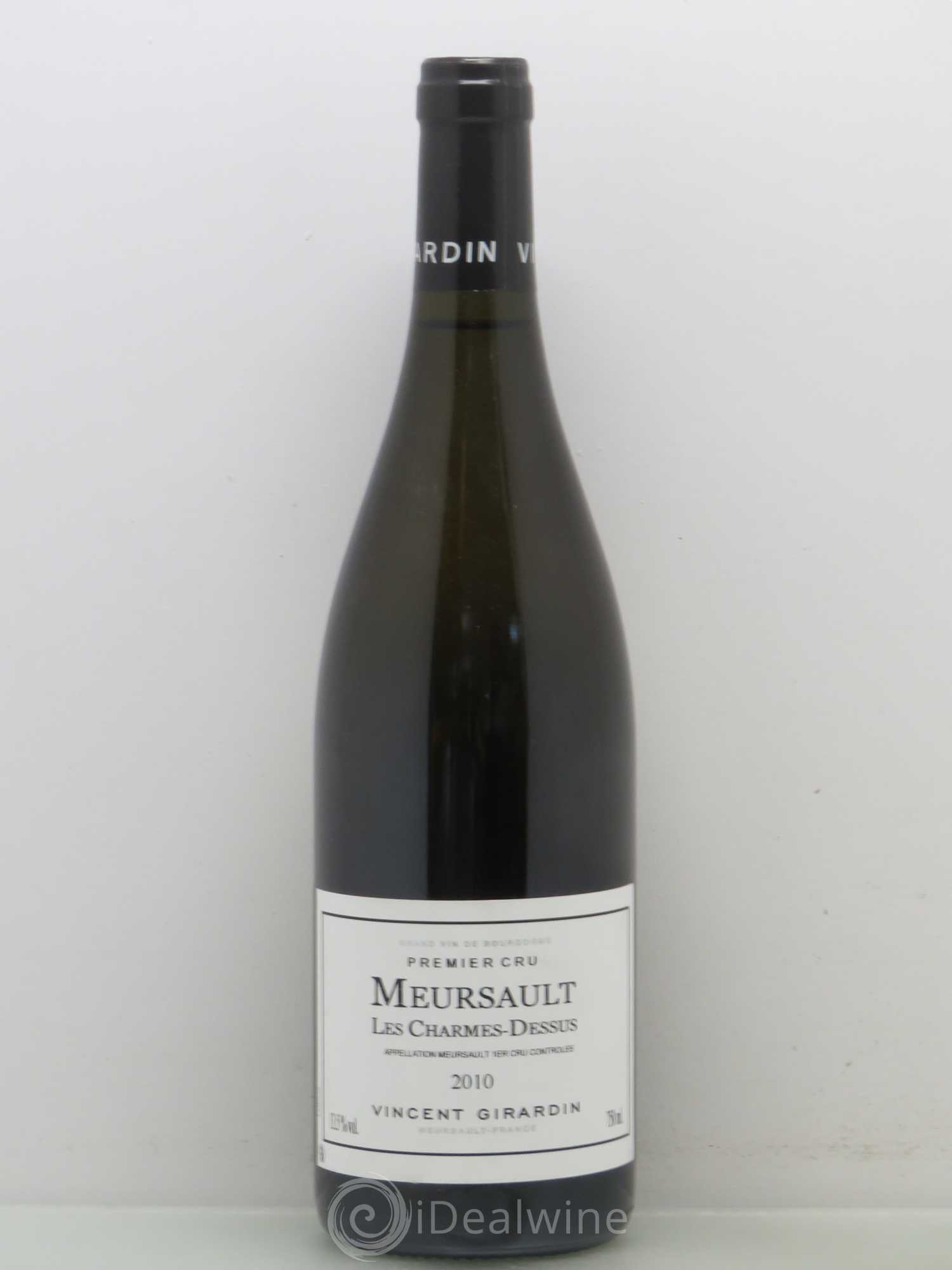Meursault 1er Cru Charmes Dessus Vincent Girardin 2010 - Lot of 1 bottle - 0