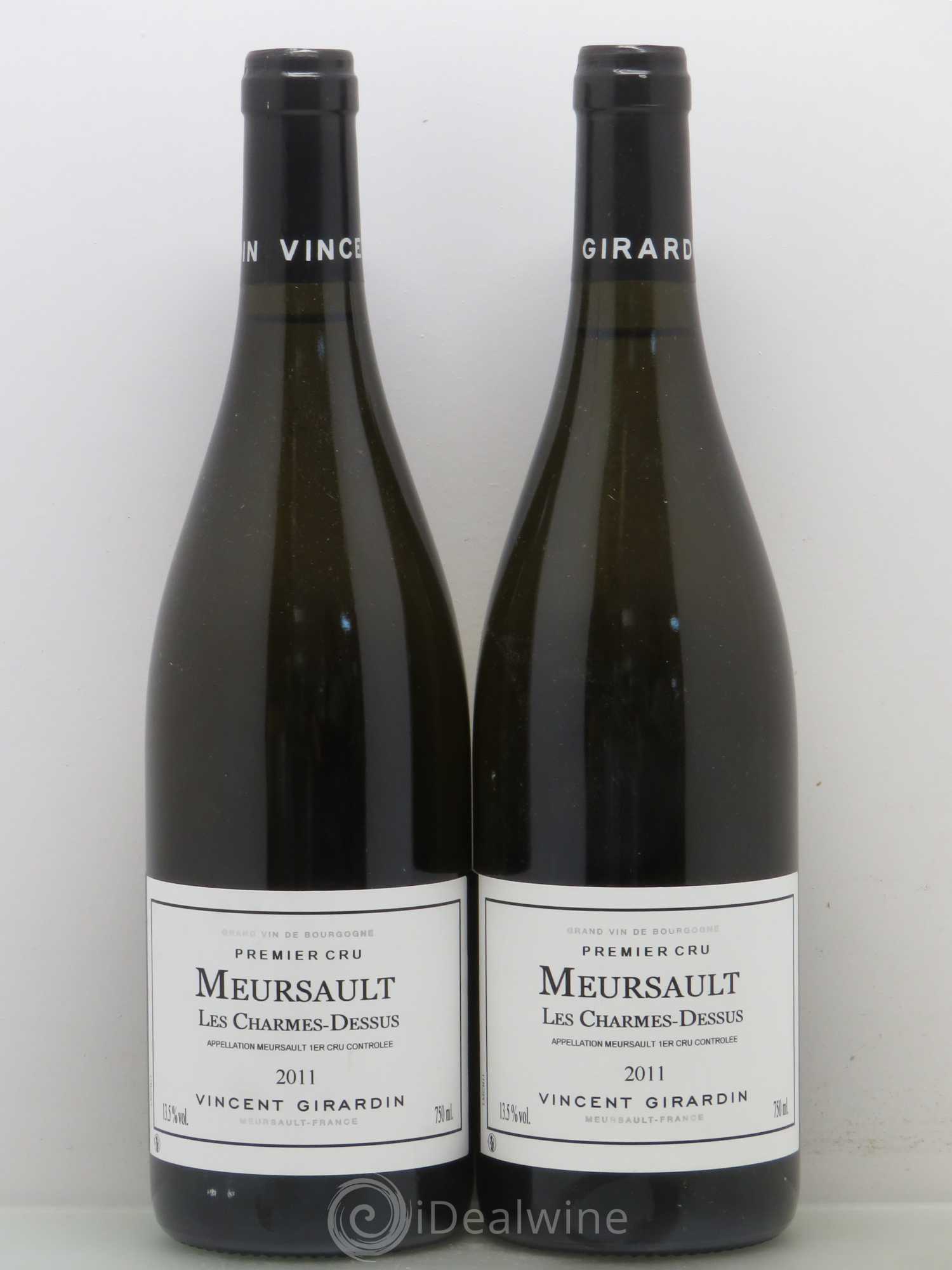 Meursault 1er Cru Charmes Dessus Vincent Girardin 2011 - Posten von 2 Flaschen - 0