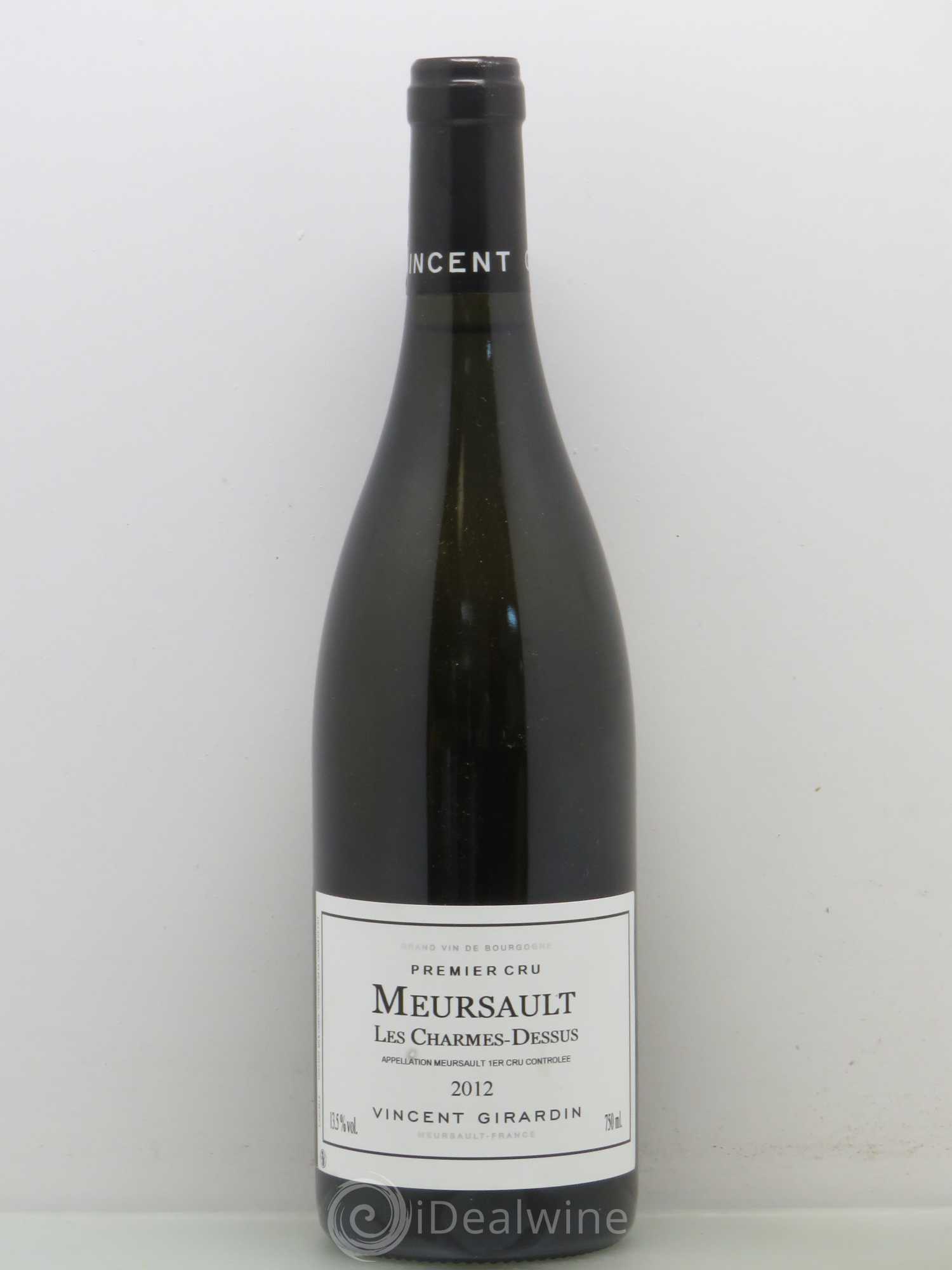 Meursault 1er Cru Charmes Dessus Vincent Girardin 2012 - Posten von 1 Flasche - 0