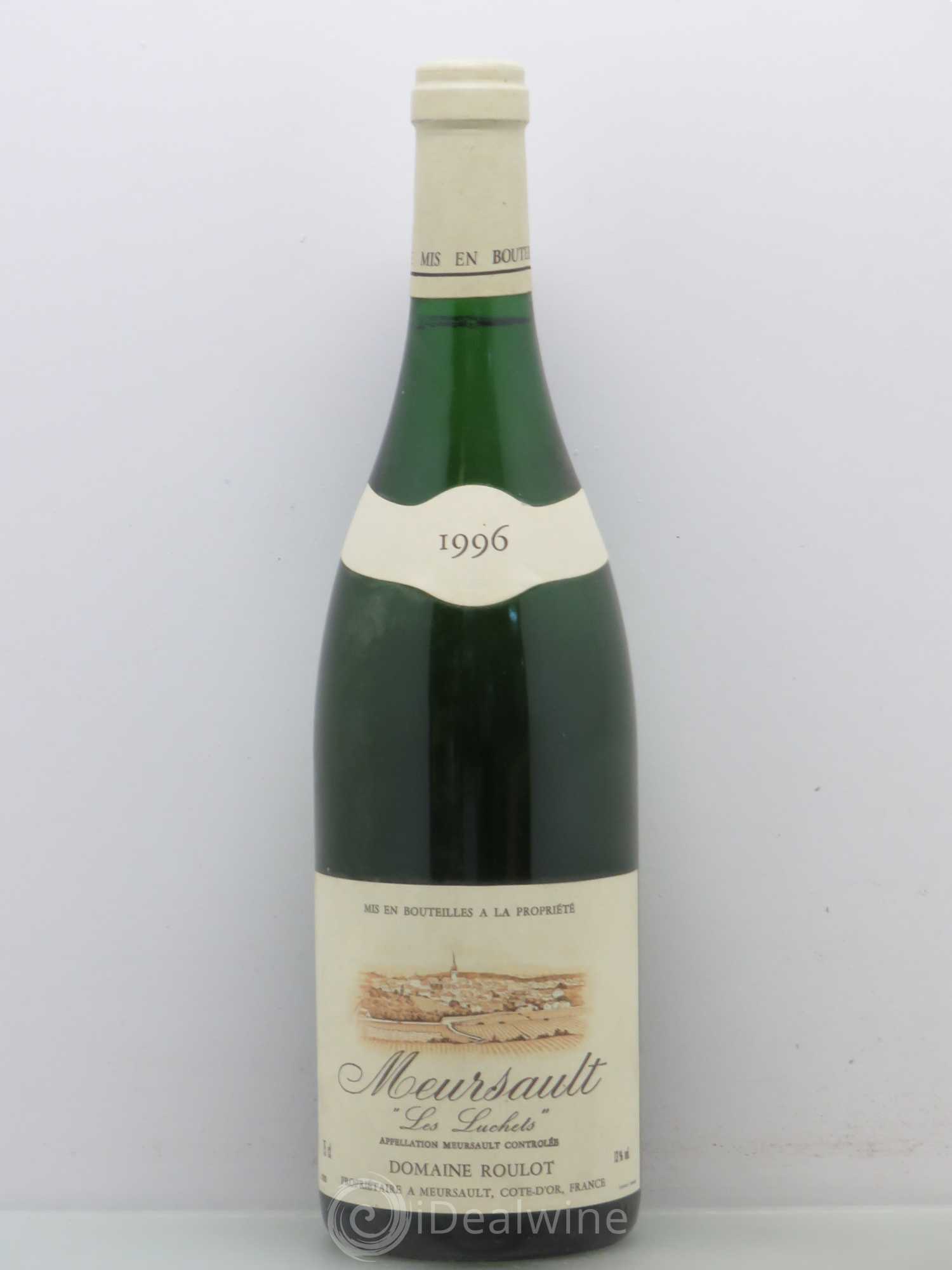 Meursault Luchets Roulot (Domaine) 1996 - Lot de 1 bouteille - 0