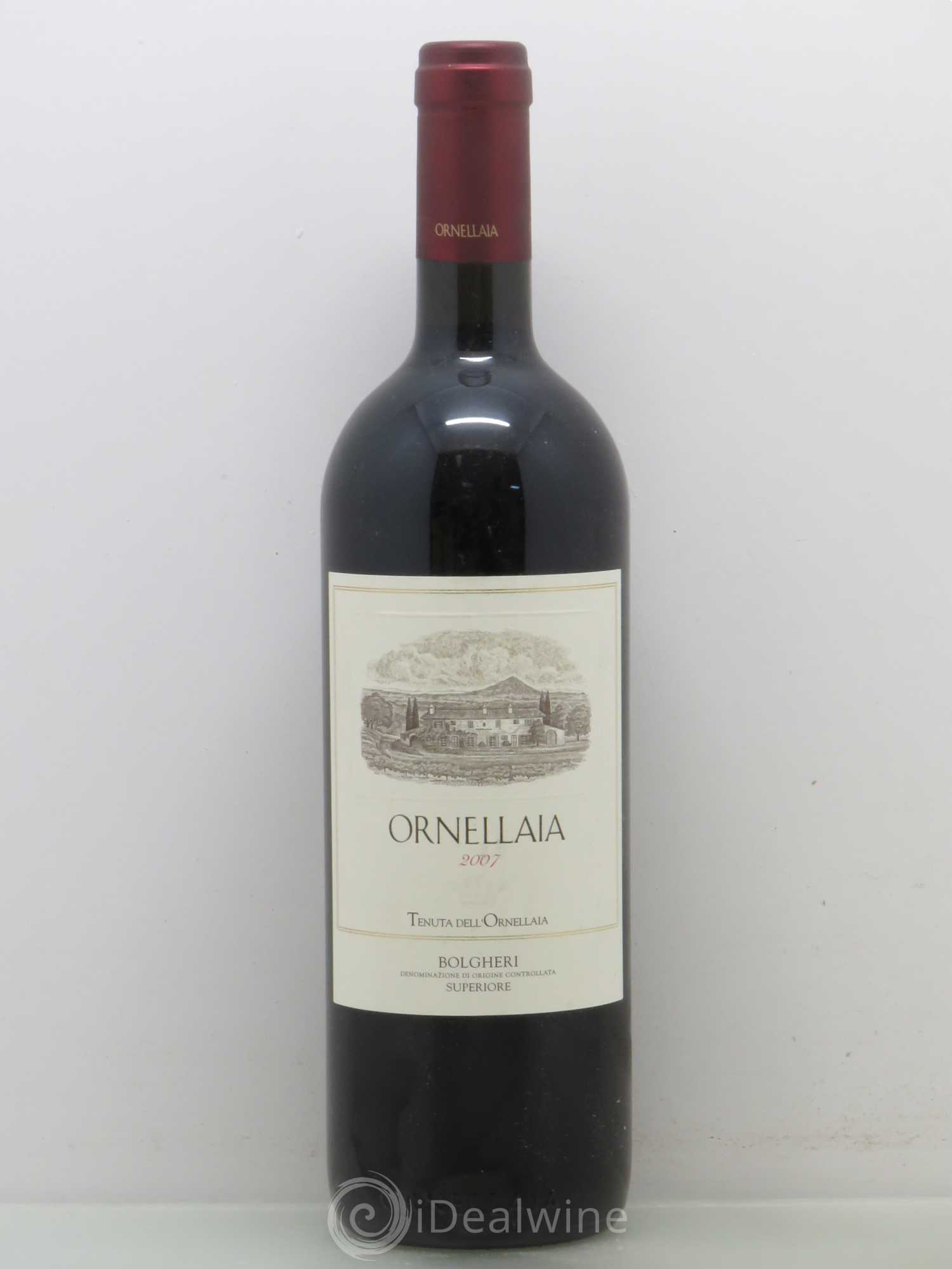Bolgheri DOC Superiore Ornellaia Tenuta Dell'Ornellaia - Frescobaldi 2007 - Lot de 1 bouteille - 0