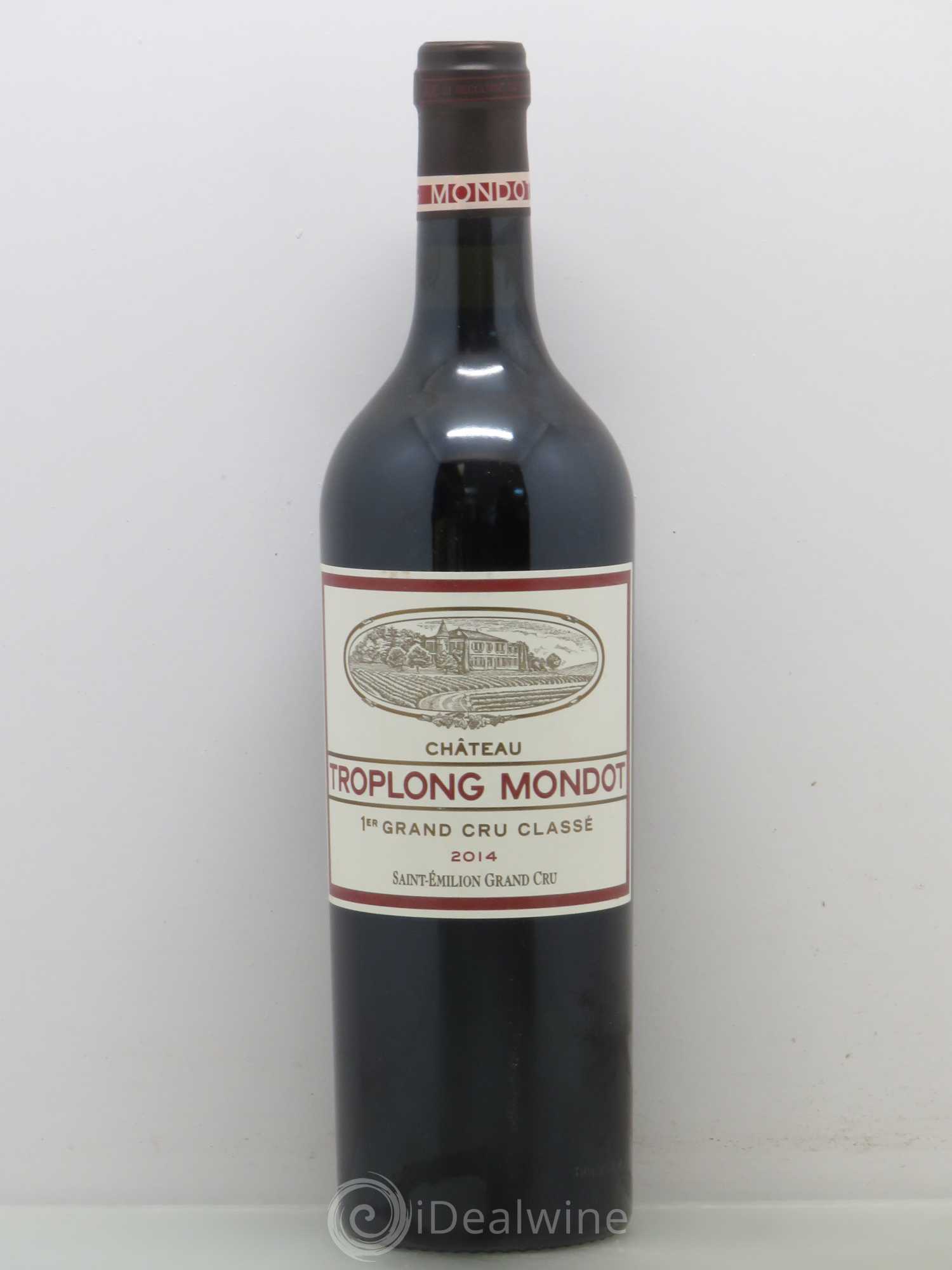 Château Troplong Mondot 1er Grand Cru Classé B 2014 - Lot de 1 bouteille - 0