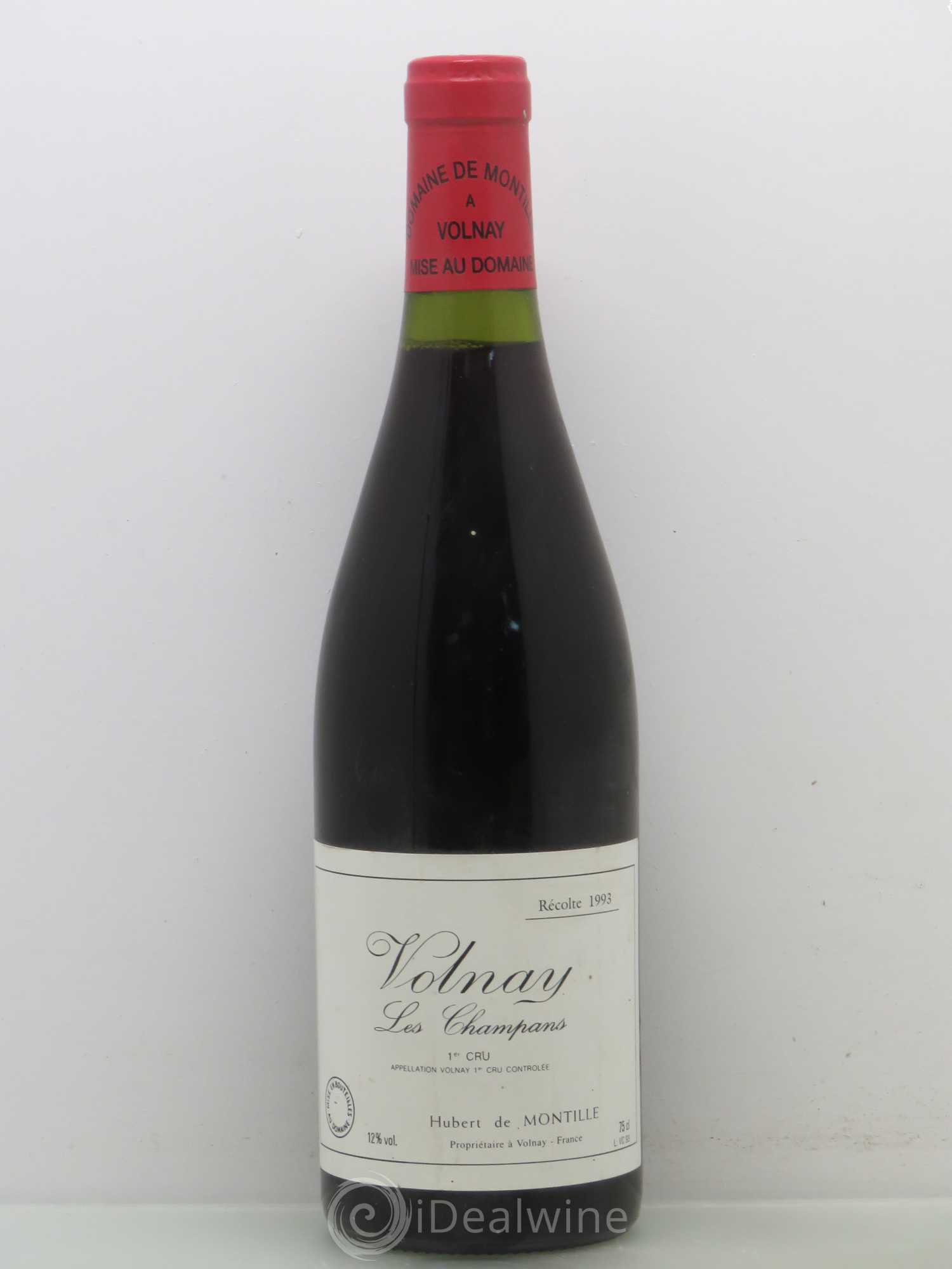 Volnay 1er Cru Les Champans De Montille (Domaine) 1993 - Lot de 1 bouteille - 0