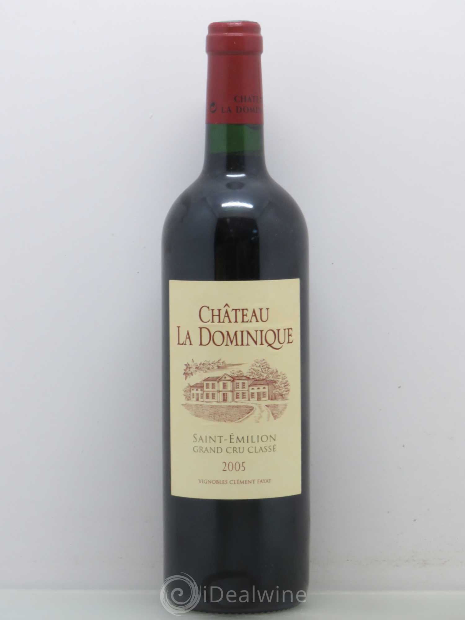 Château la Dominique Grand Cru Classé 2005 - Lot de 1 bouteille - 0