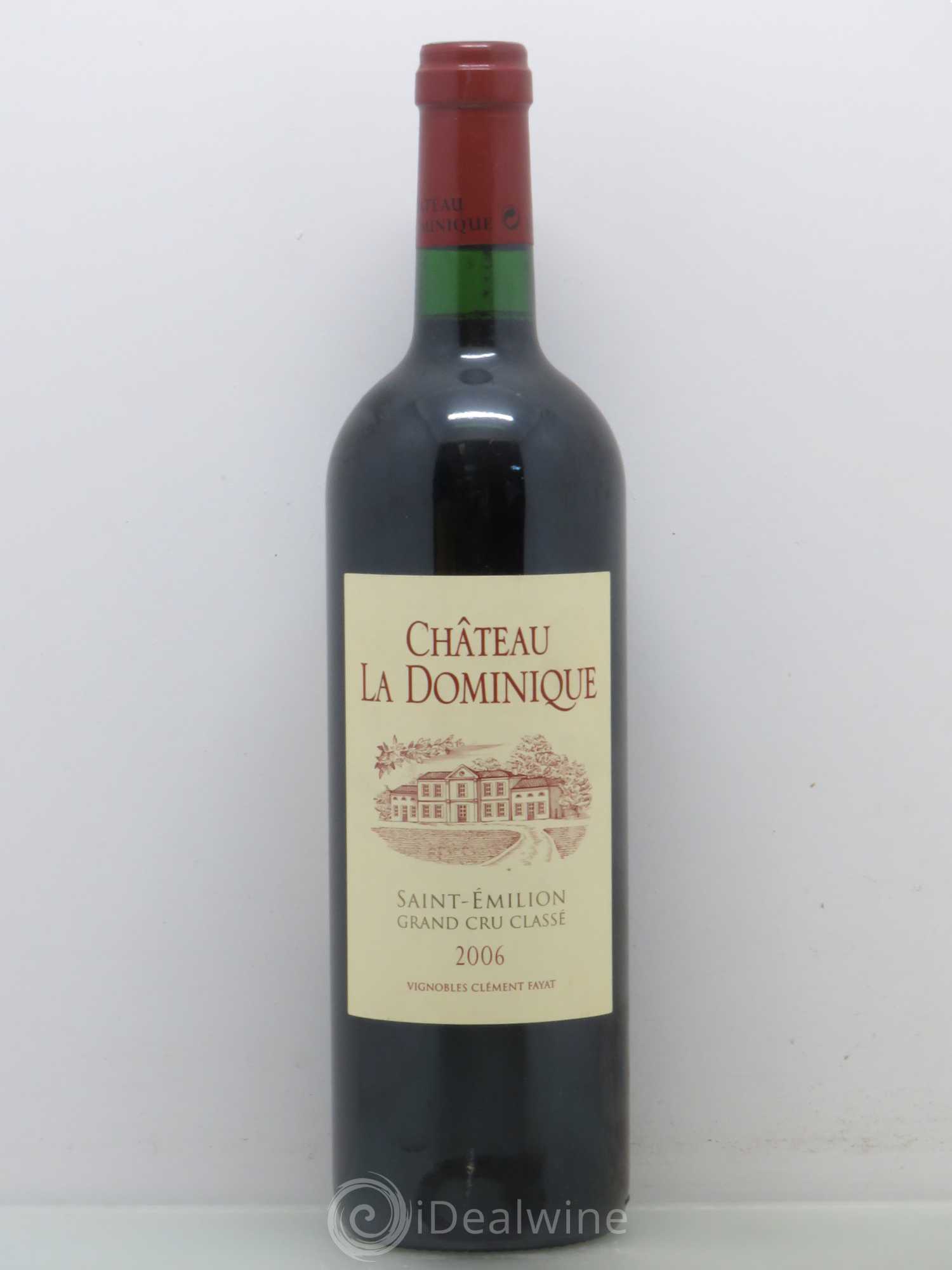Château la Dominique Grand Cru Classé 2006 - Lot de 1 bouteille - 0
